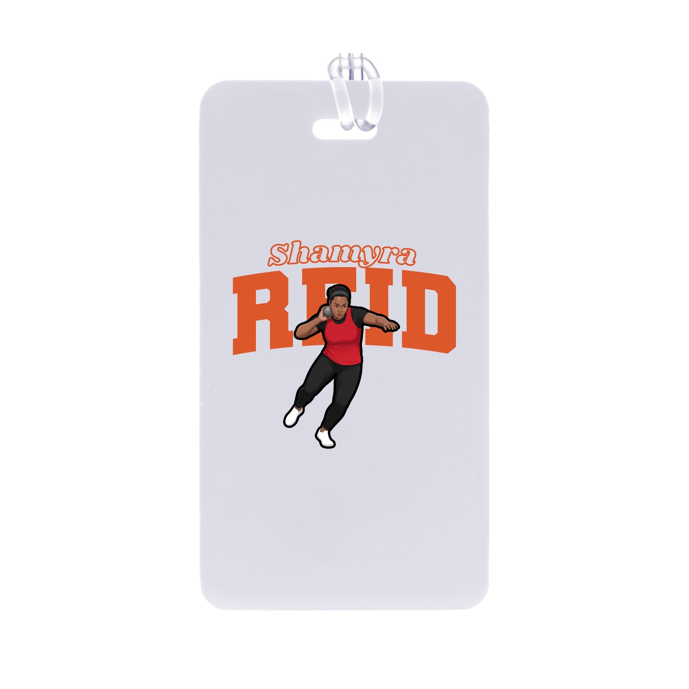 Bag Tag — Name Arch in Classic