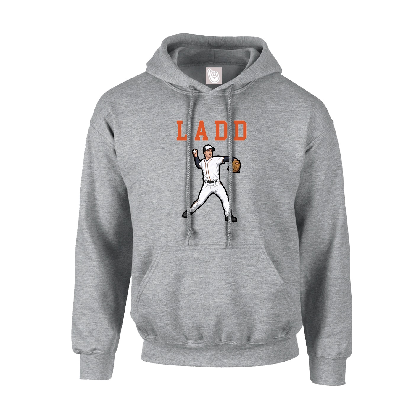 Hoodie — Shirsey in Grey