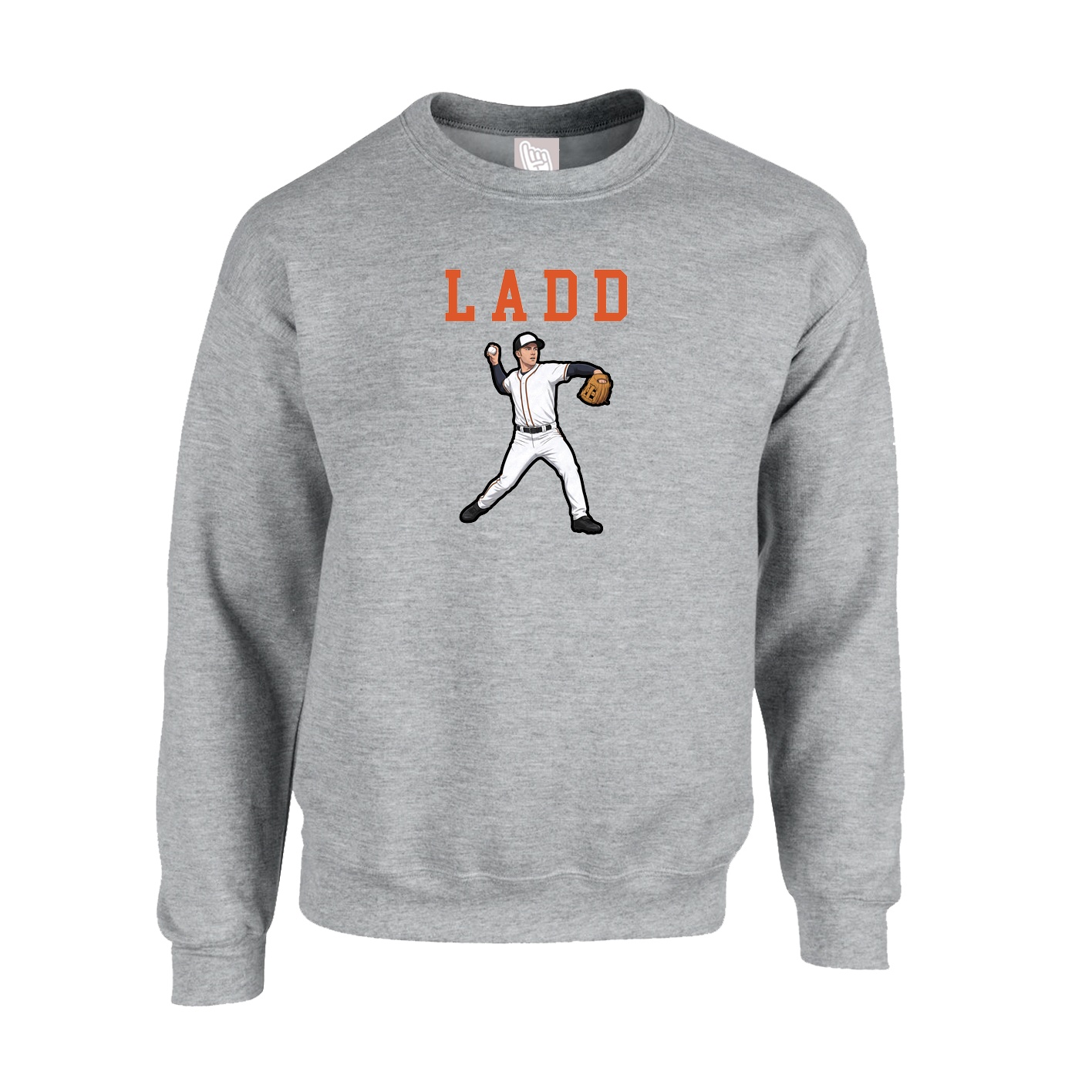 Fleece Crew — Shirsey in Grey