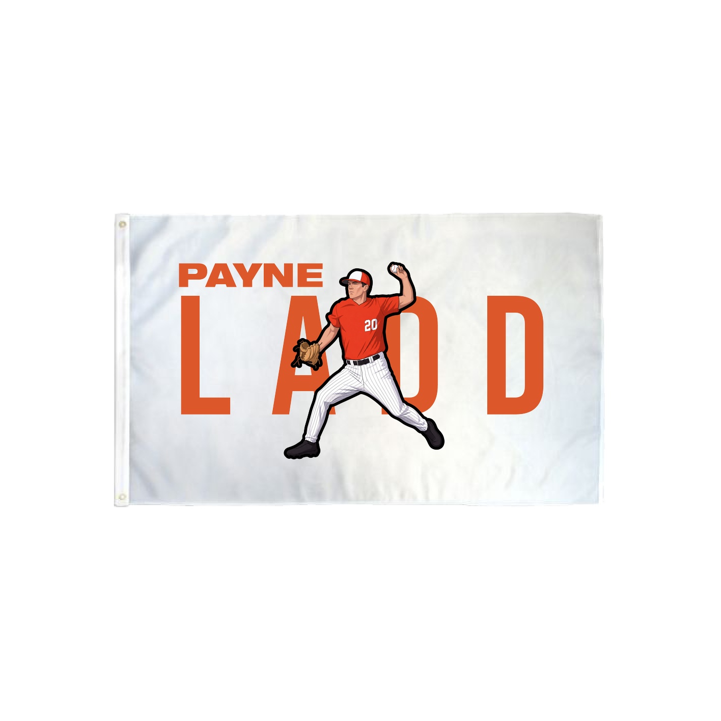 3x5 Flag — Player Name in Classic