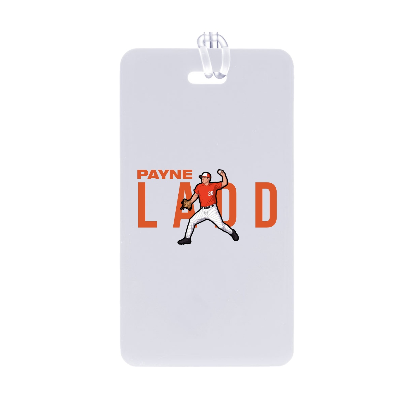 Bag Tag — Player Name in Classic