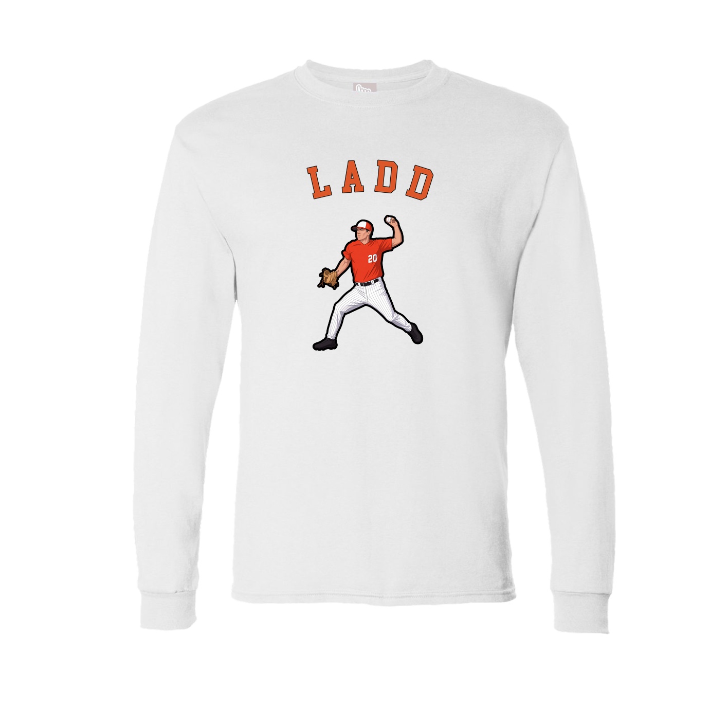Long Sleeve Tee — Shirsey Arch in White