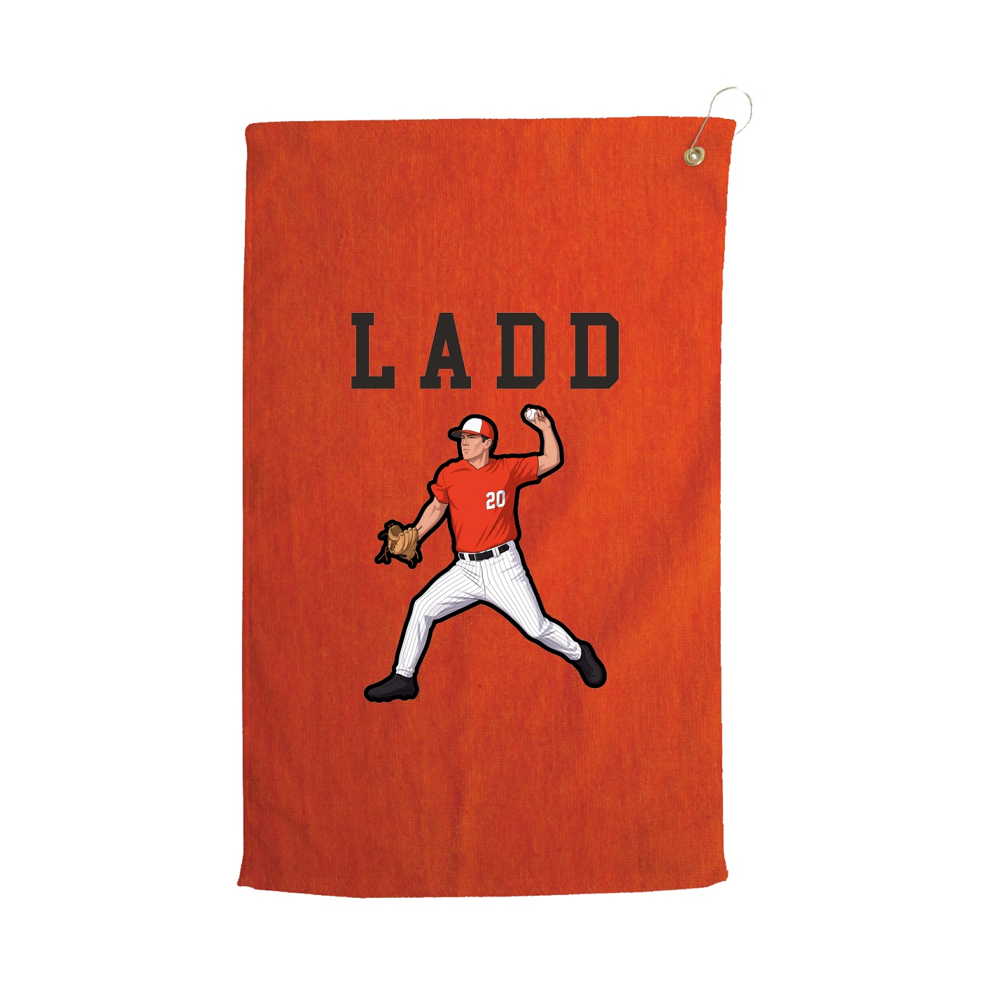 Golf Towel — Shirsey in Orange