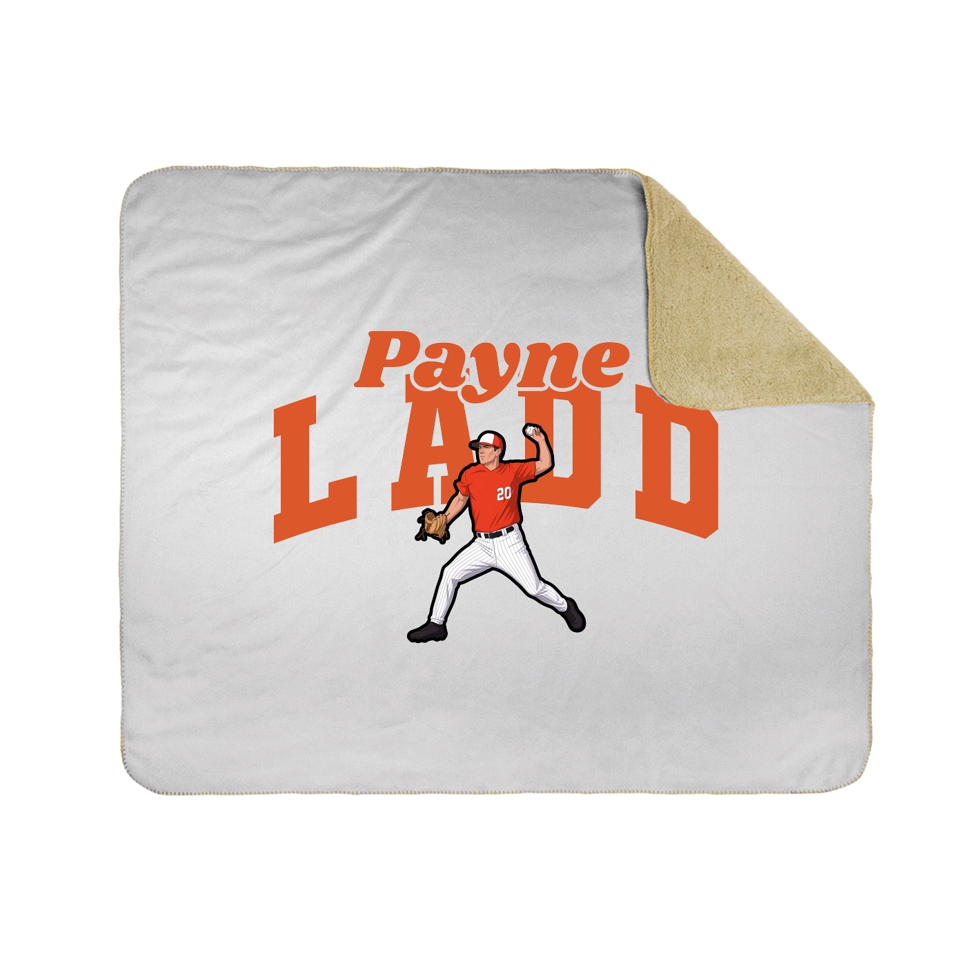Throw Blanket — Signature Arch in White