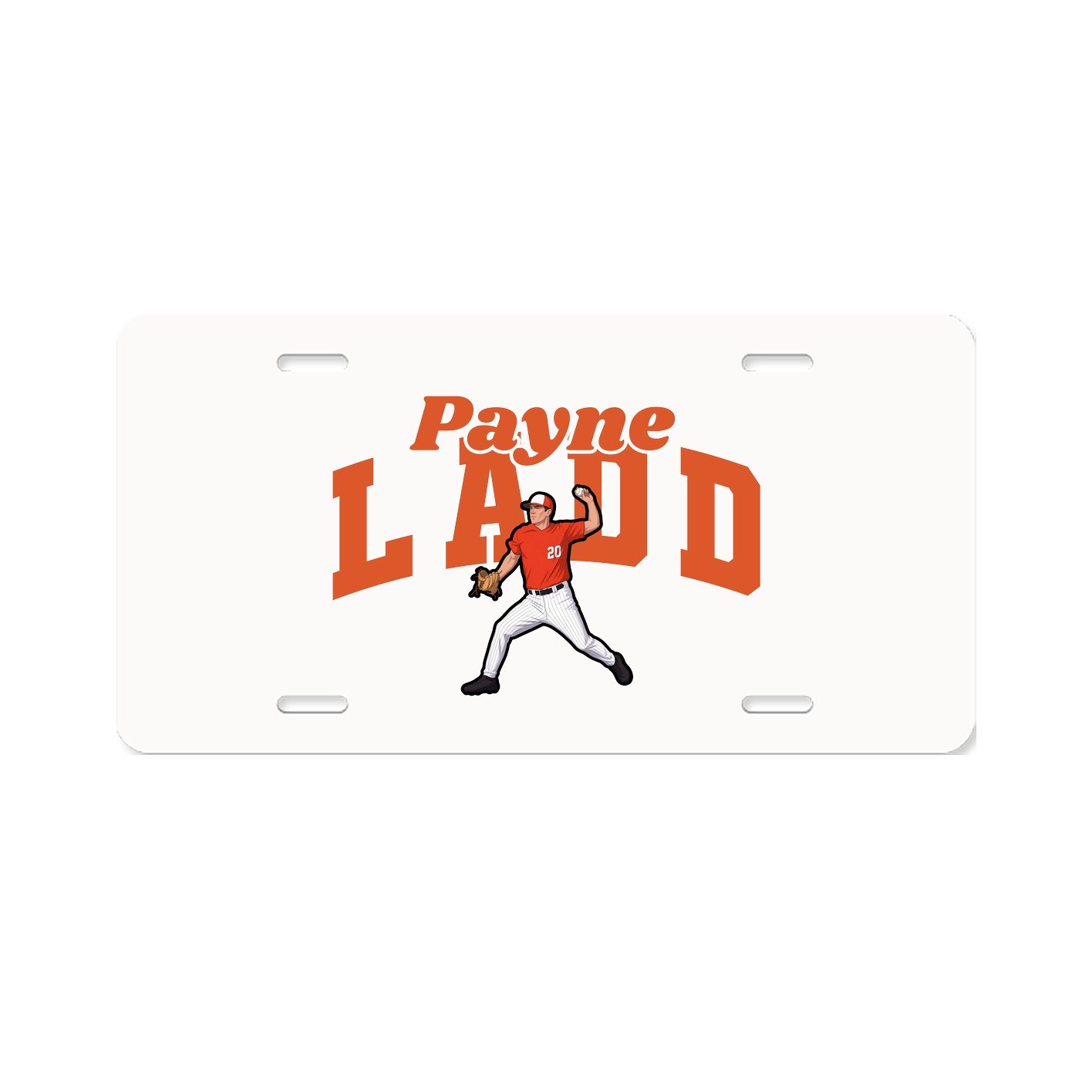 License Plate — Signature Arch in Classic