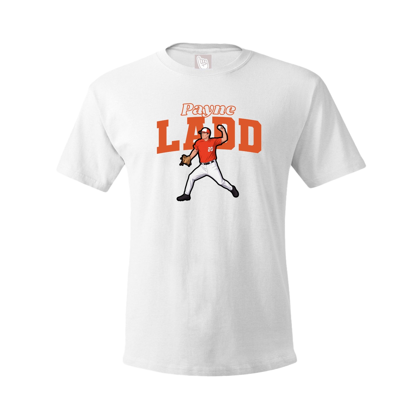 Tee — Name Arch in White