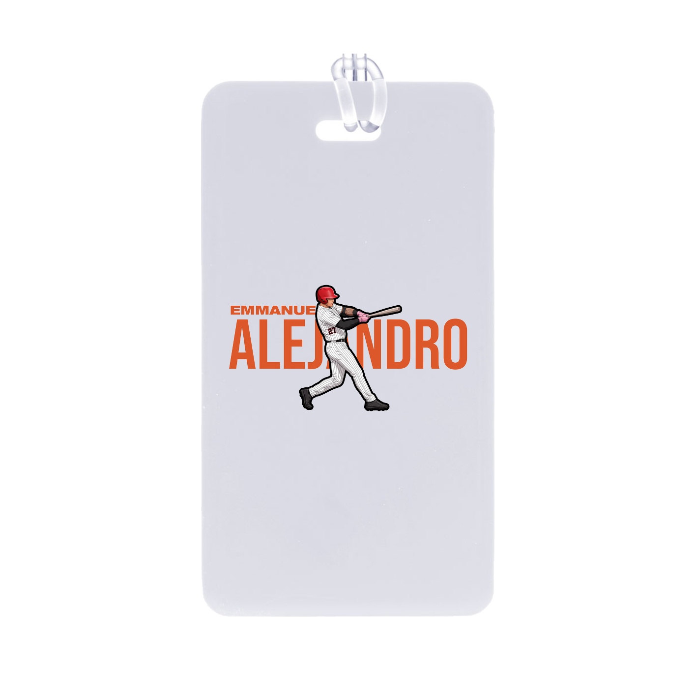 Bag Tag — Player Name in Classic