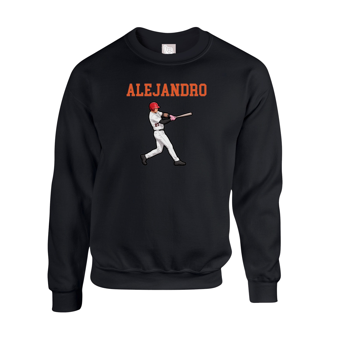 Fleece Crew — Shirsey in Black