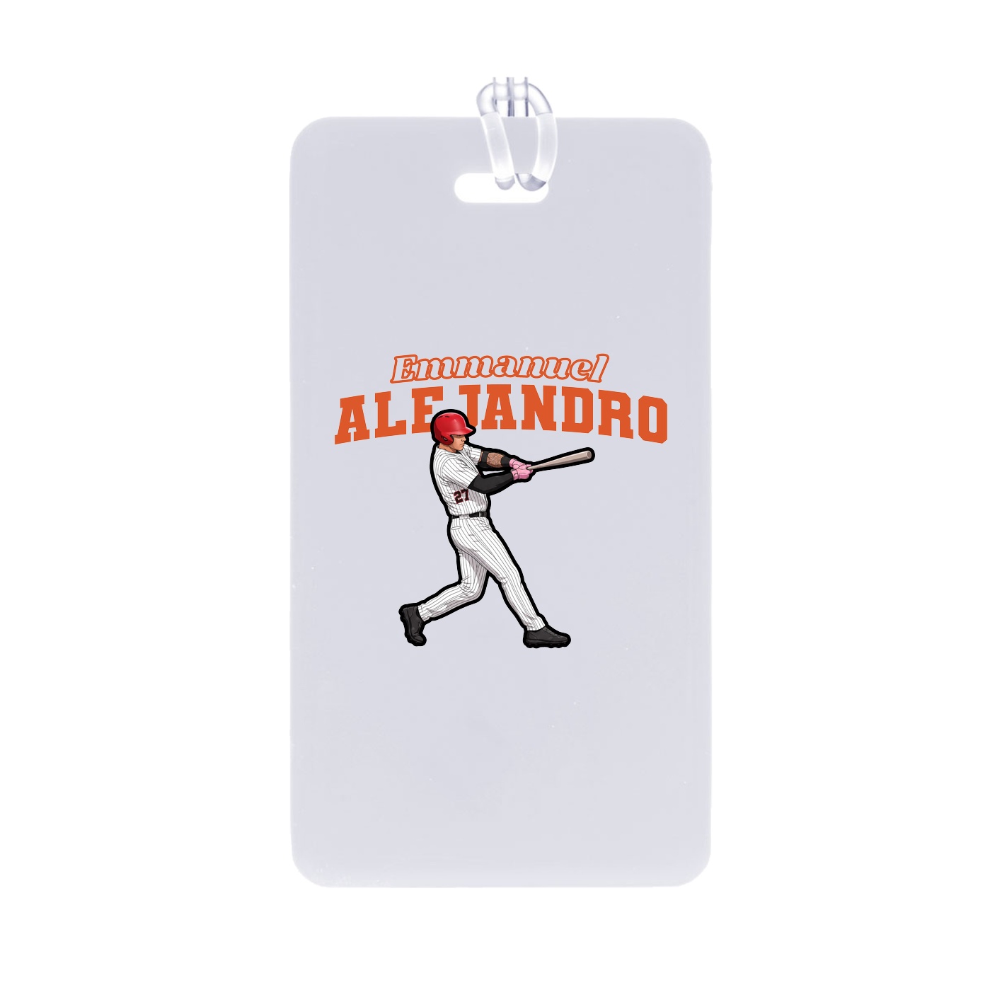 Bag Tag — Name Arch in Classic