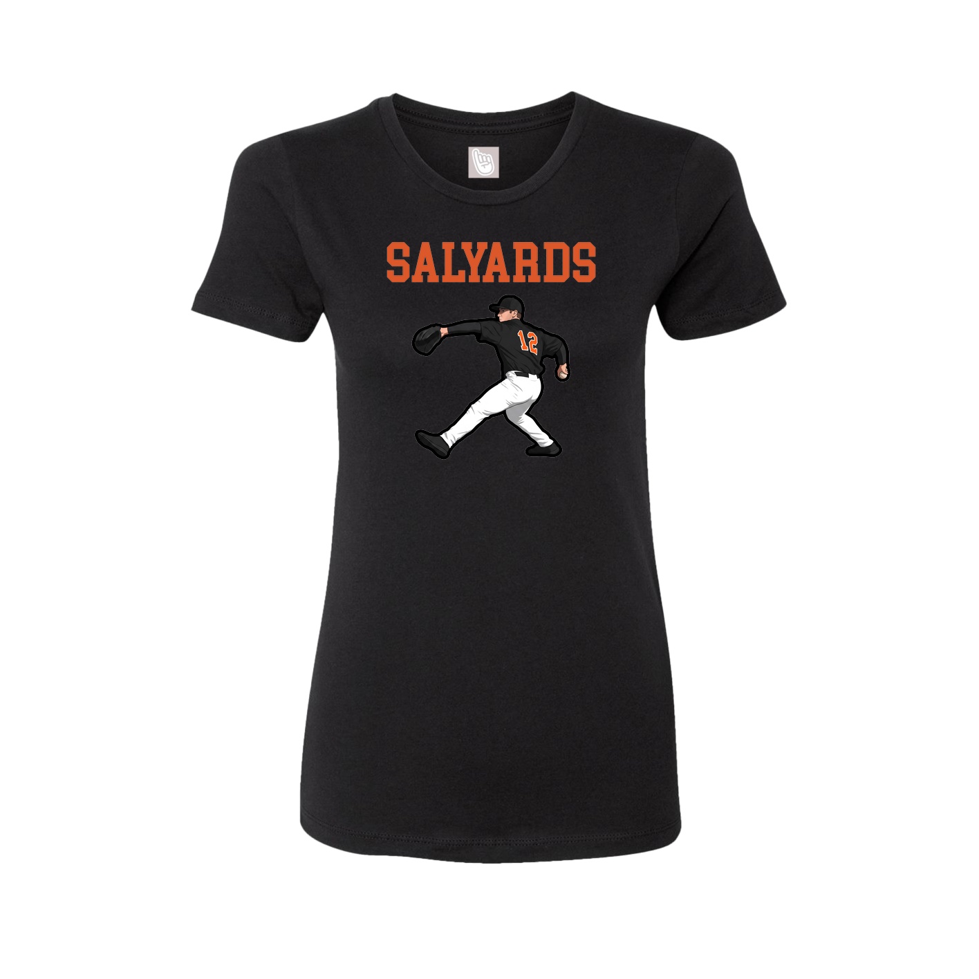 Fitted Women's Tee — Shirsey in Black