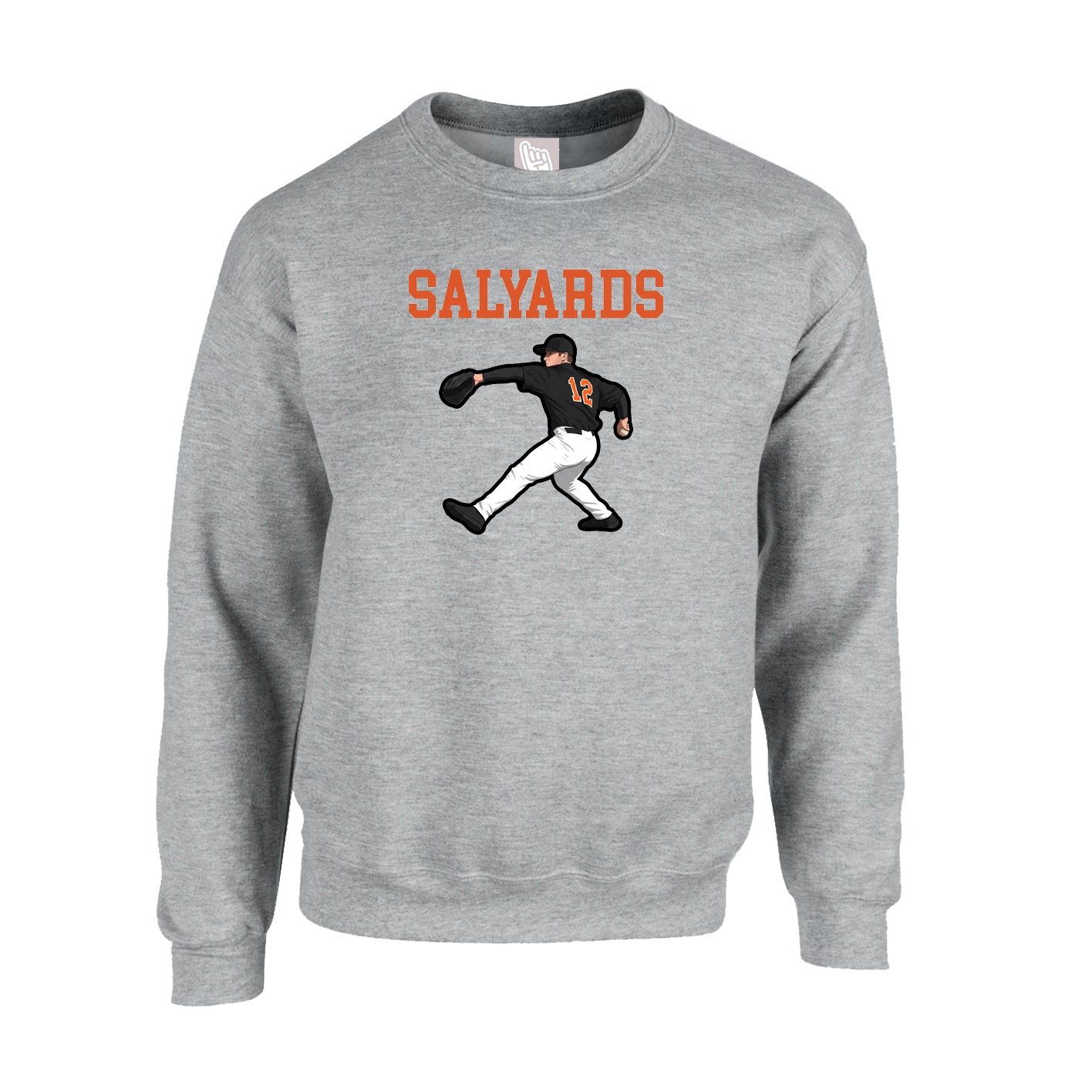 Fleece Crew — Shirsey in Grey