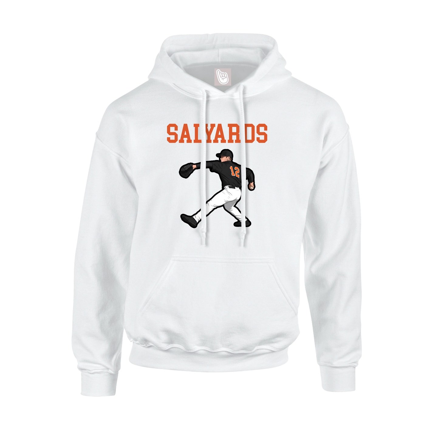 Youth Hoodie — Shirsey in White