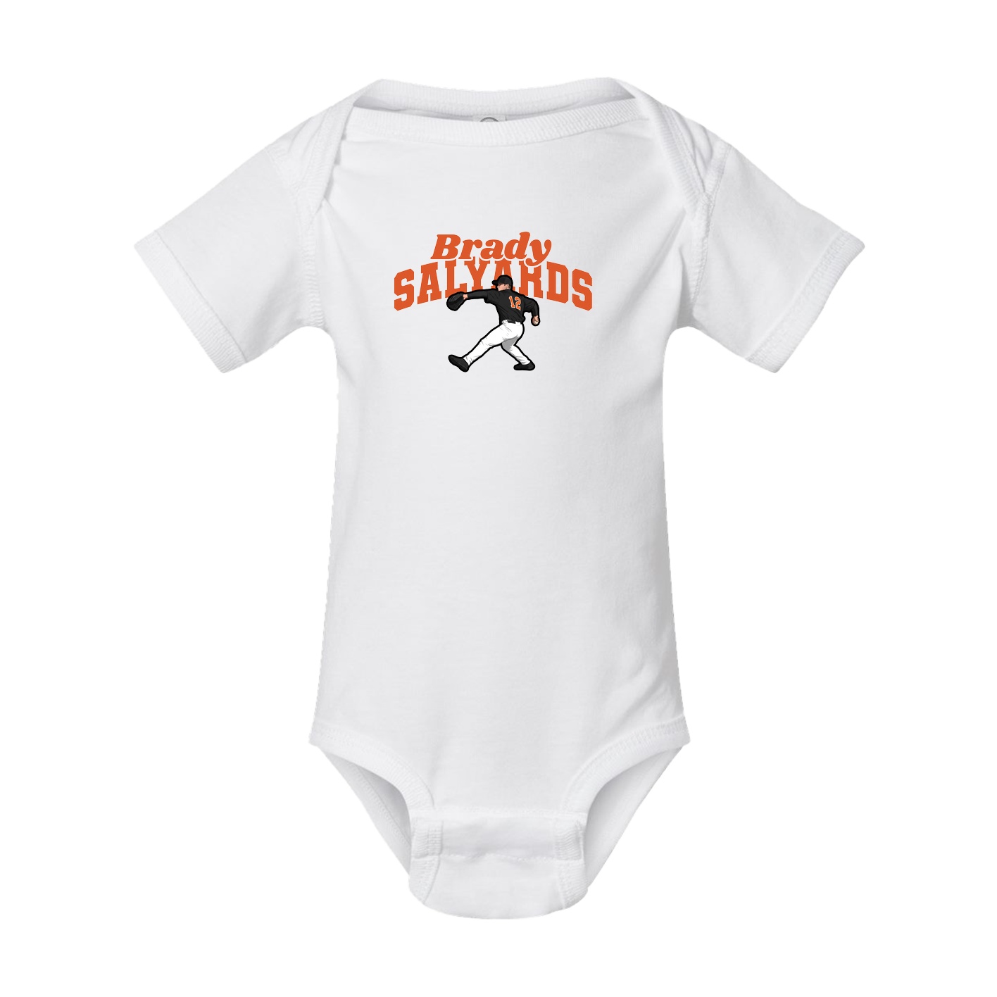Baby Onesie — Signature Arch in White