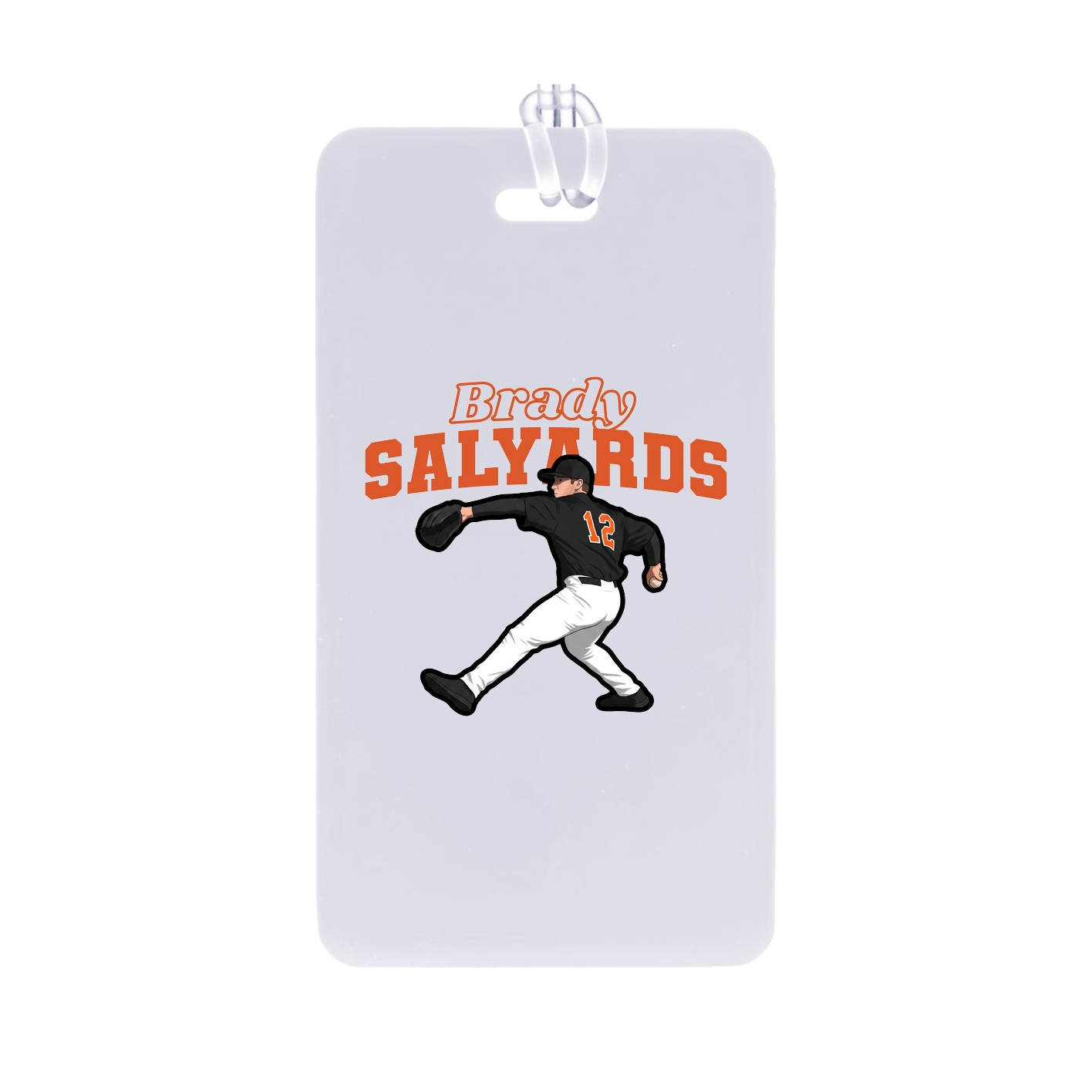 Bag Tag — Name Arch in Classic