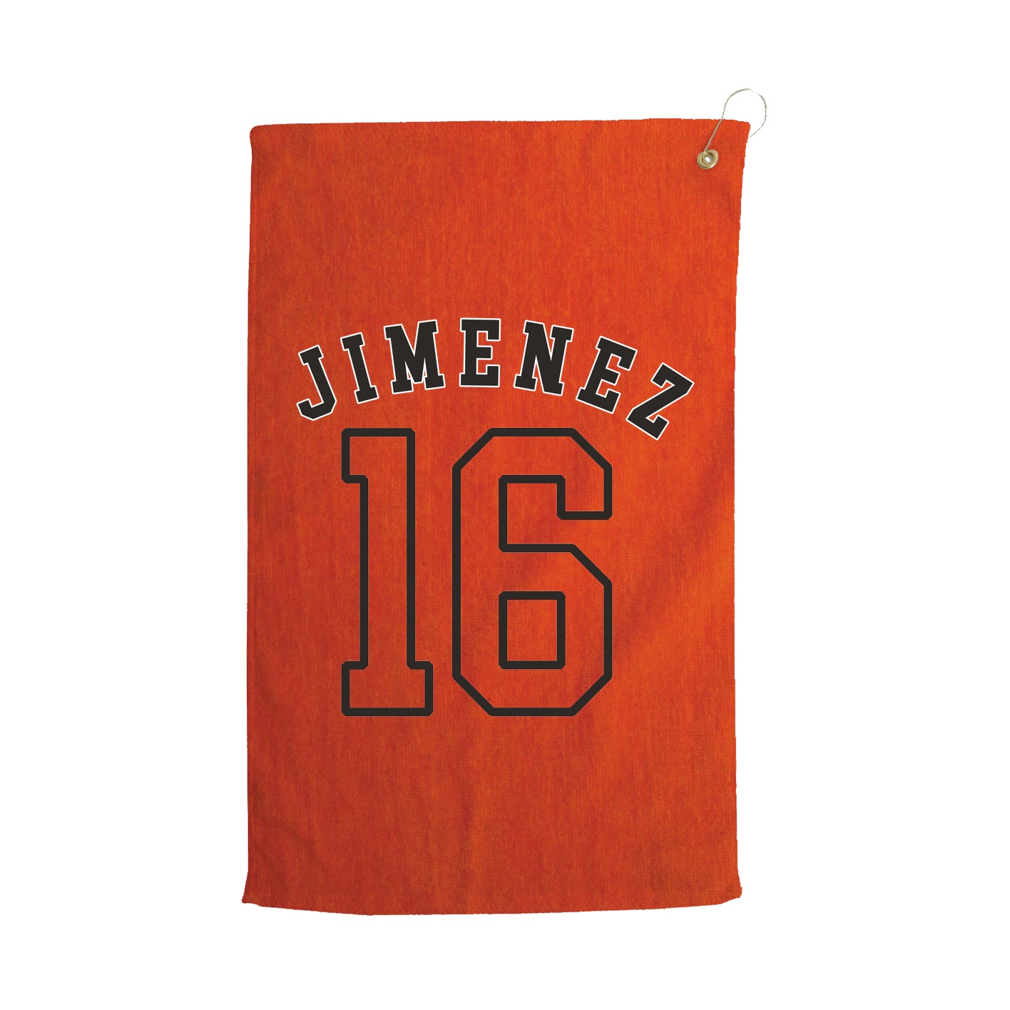 Golf Towel — Shirsey Arch in Orange