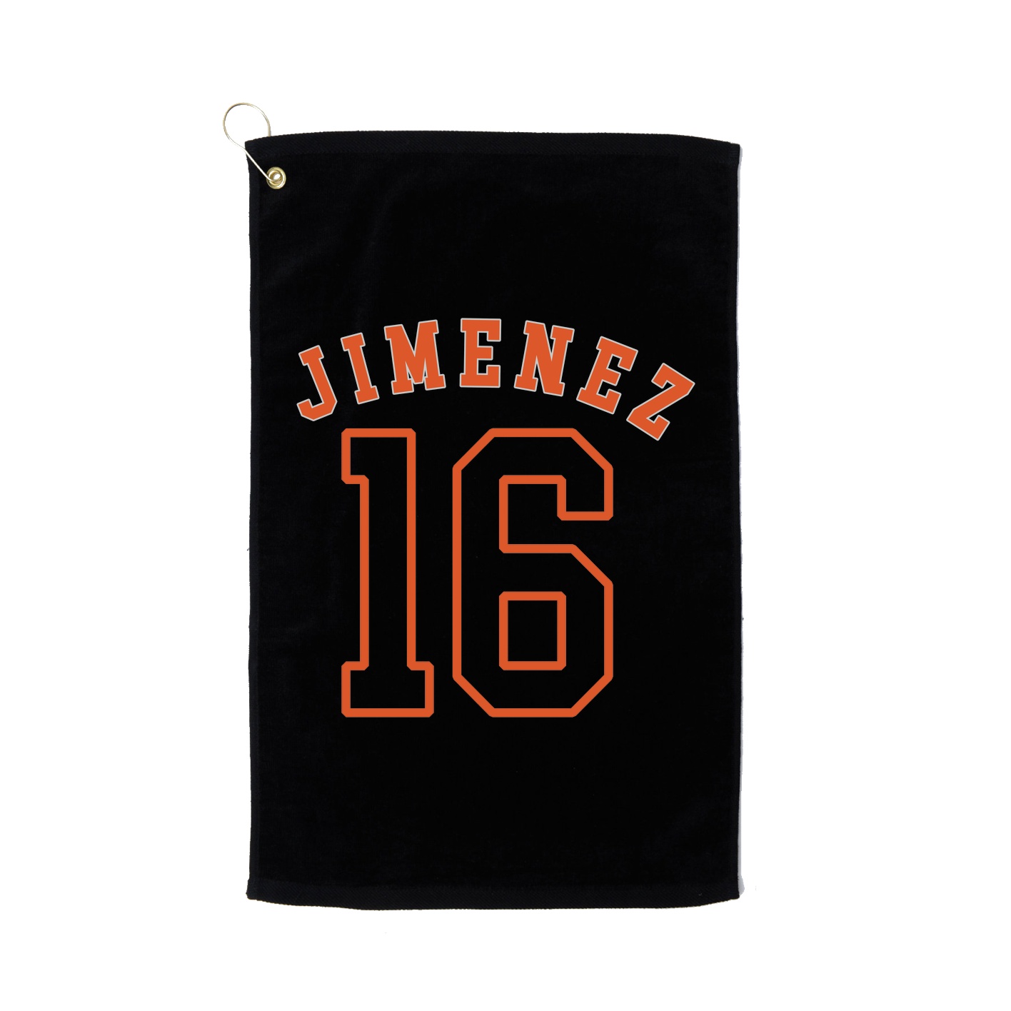 Golf Towel — Shirsey Arch in Black