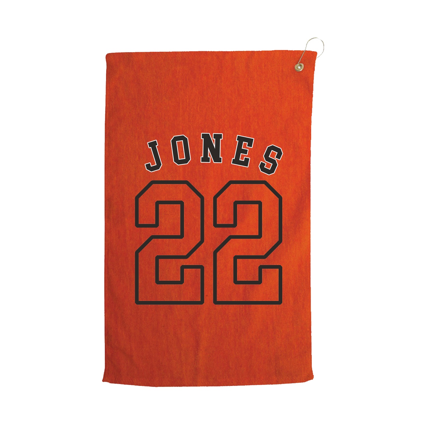Golf Towel — Shirsey Arch in Orange
