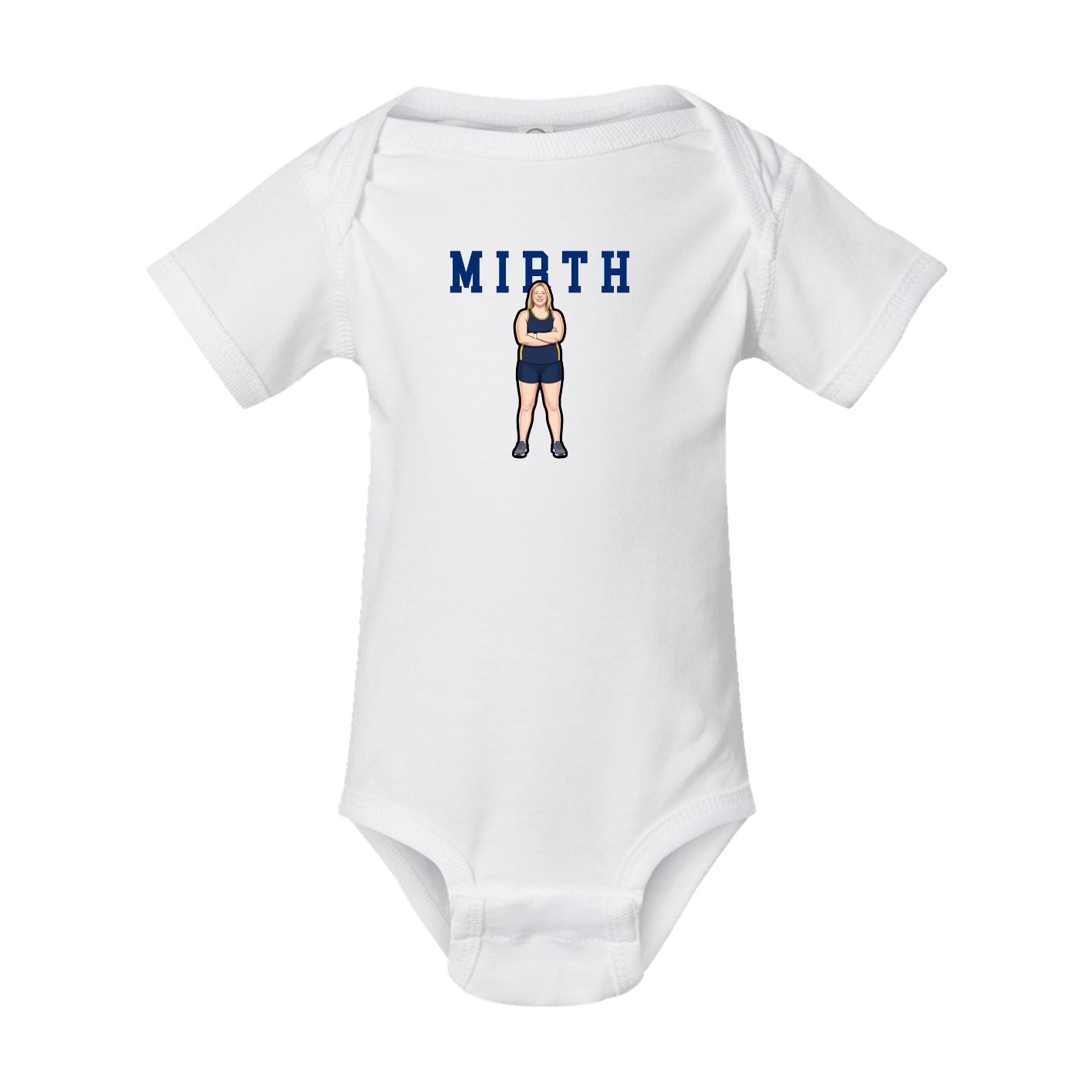 Baby Onesie — Shirsey in White