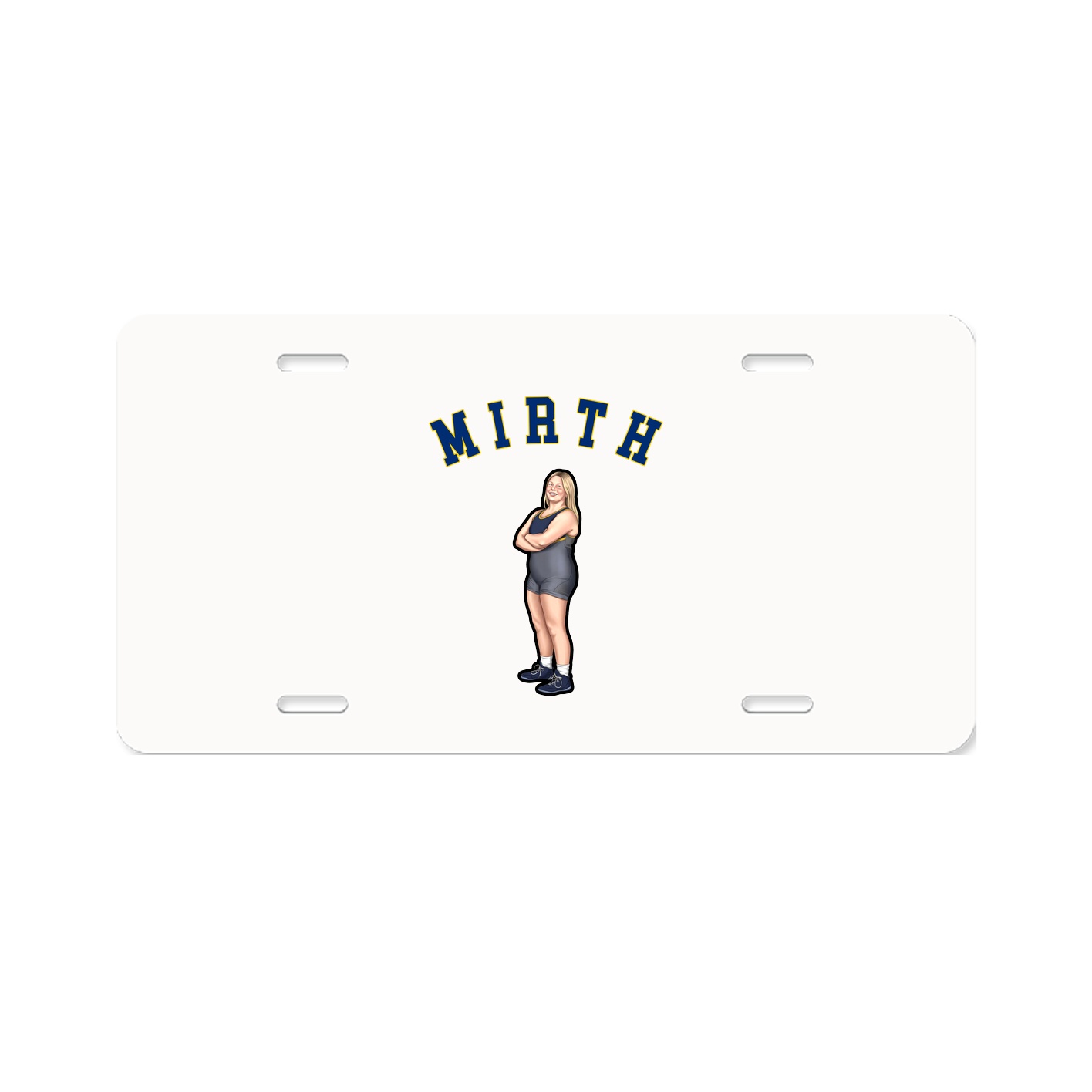 License Plate — Shirsey Arch in Classic