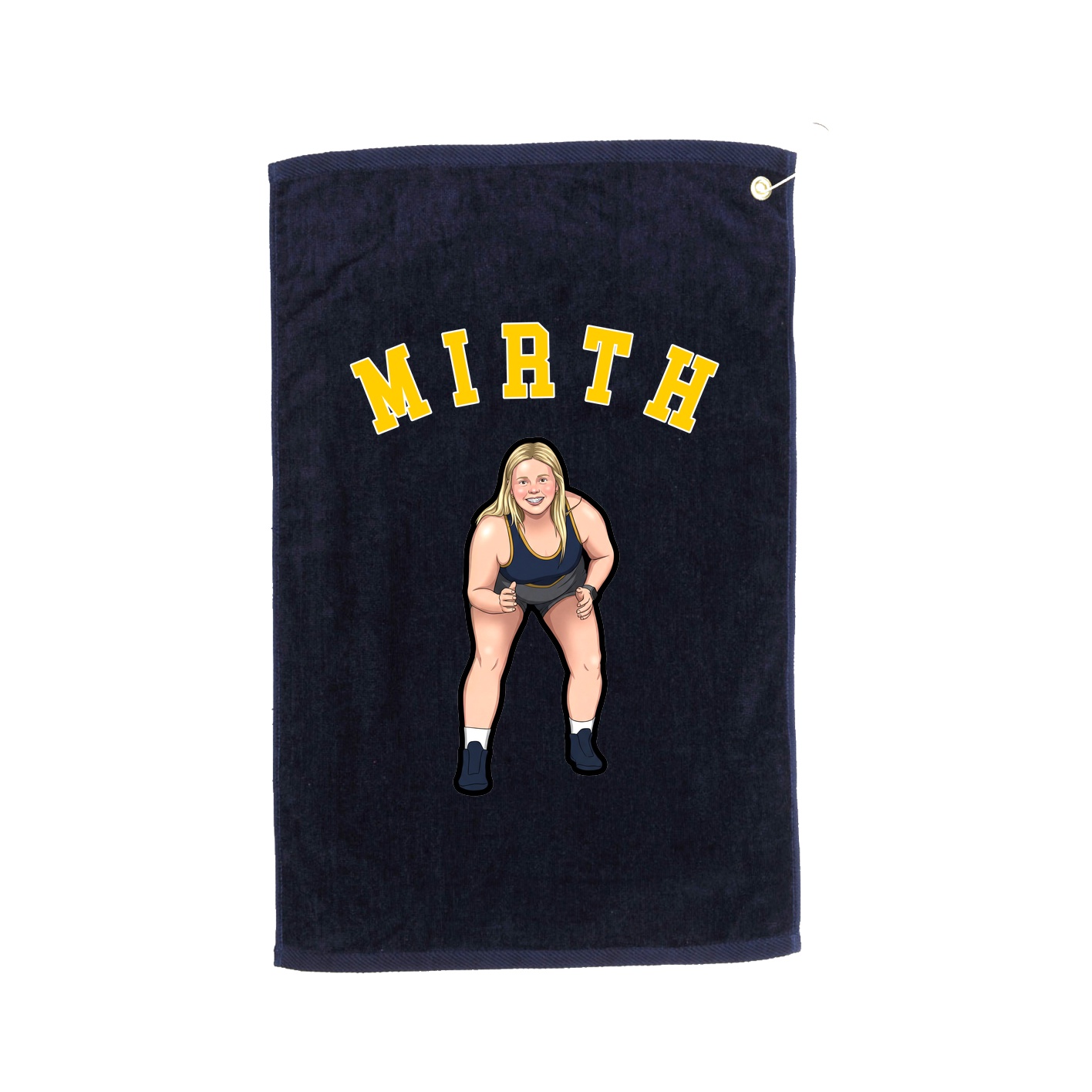 Golf Towel — Shirsey Arch in Navy