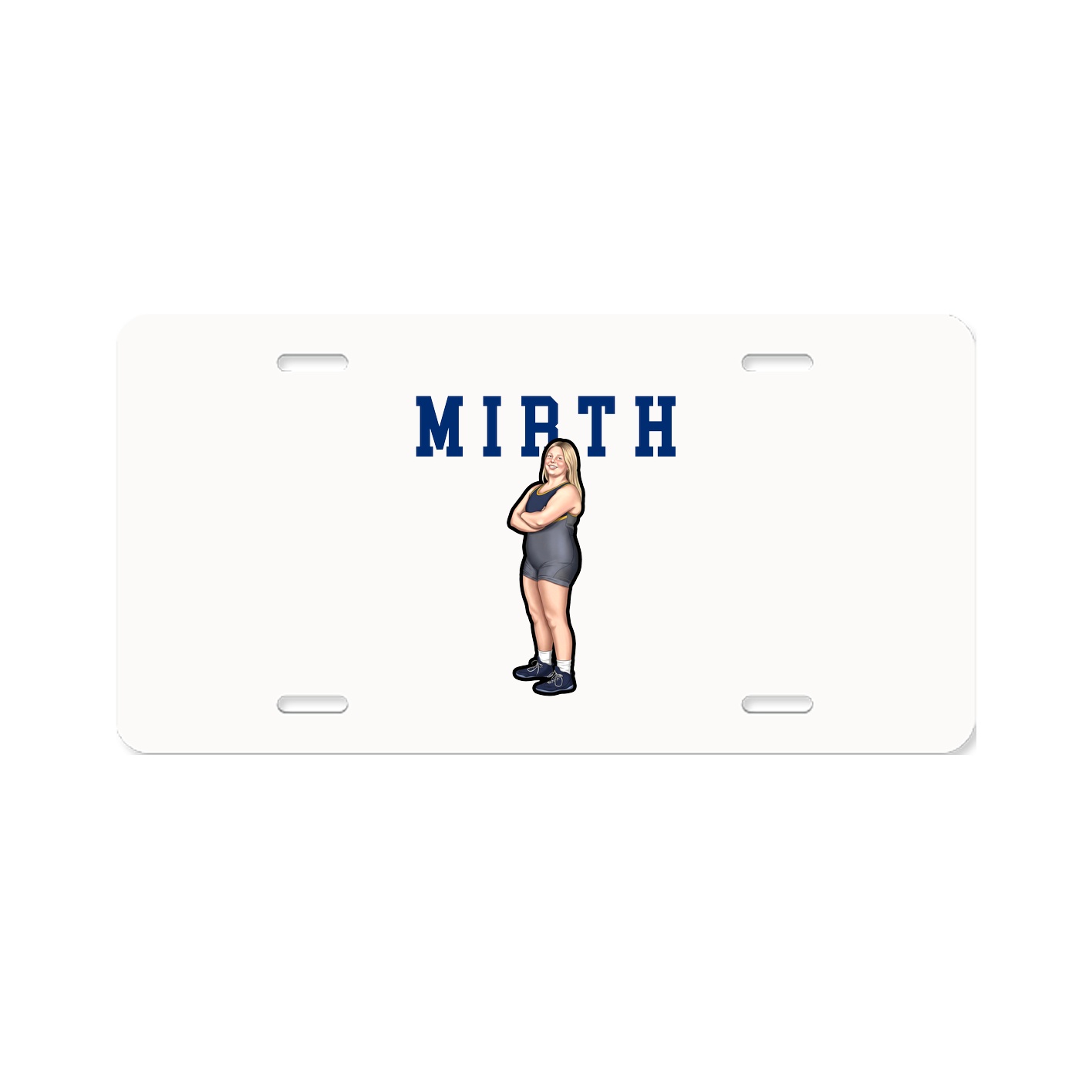 License Plate — Shirsey in Classic