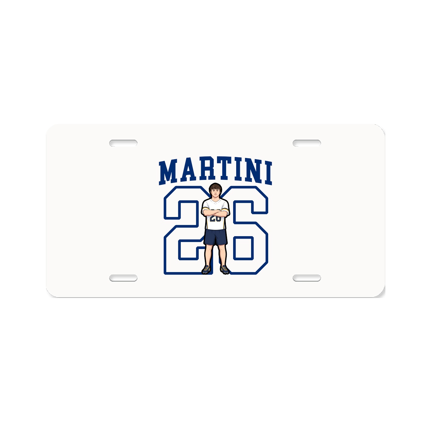 License Plate — Shirsey in Classic
