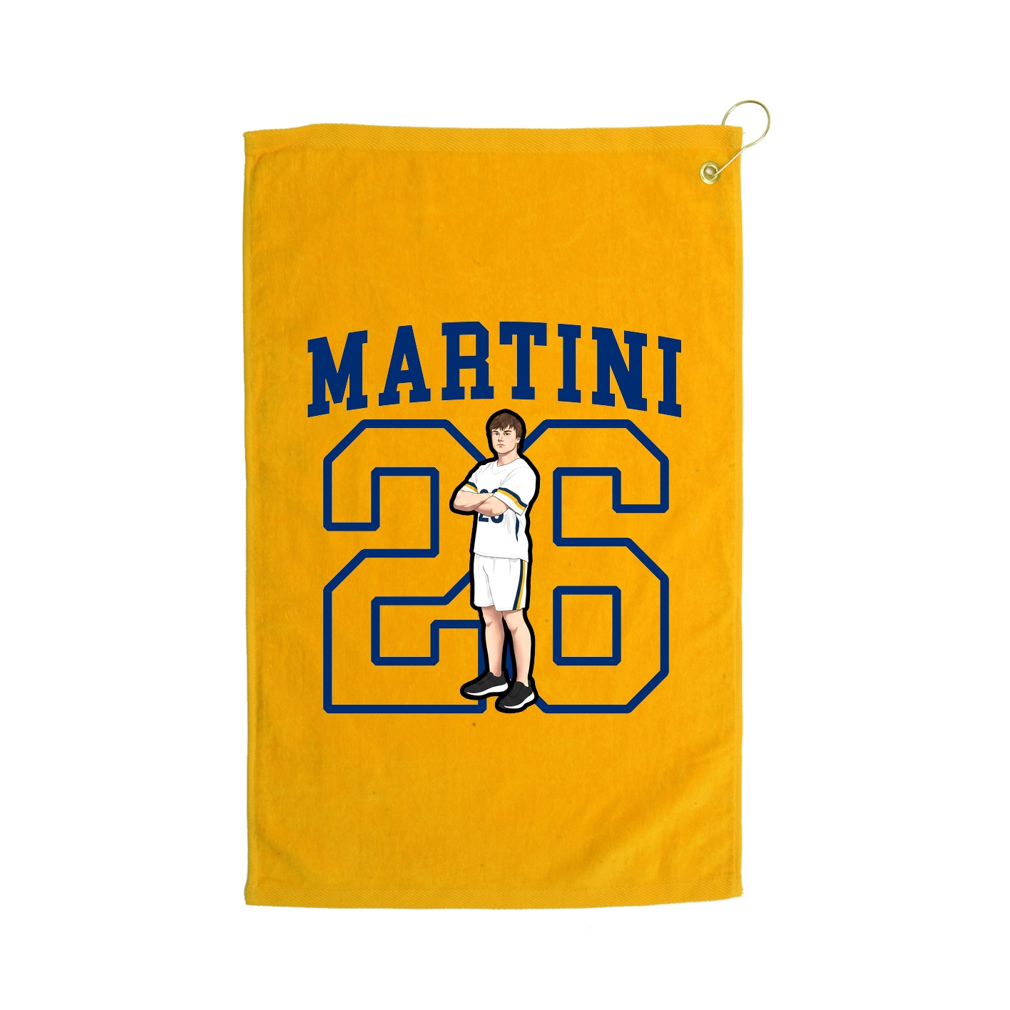 Golf Towel — Shirsey in Gold