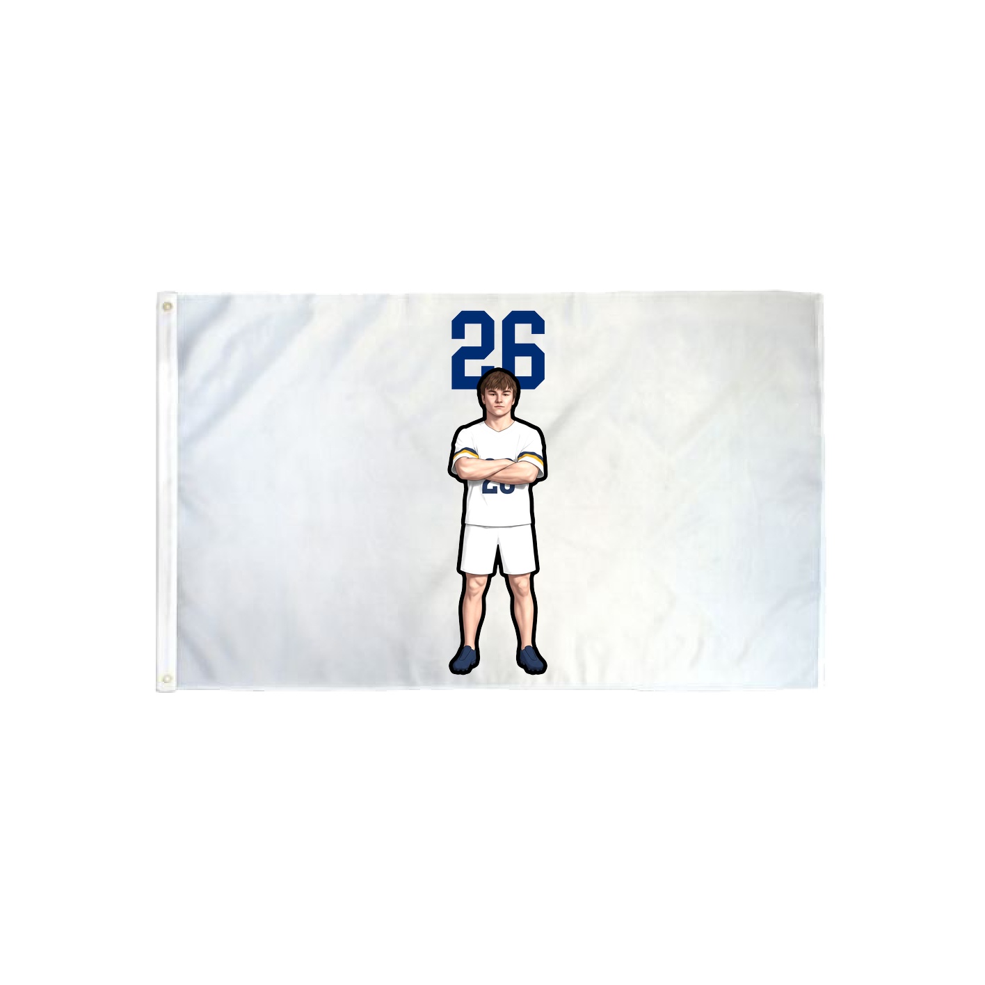 3x5 Flag — Number Top in Classic