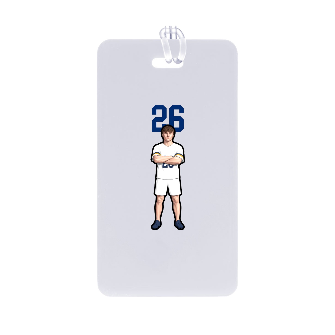 Bag Tag — Number Top in Classic