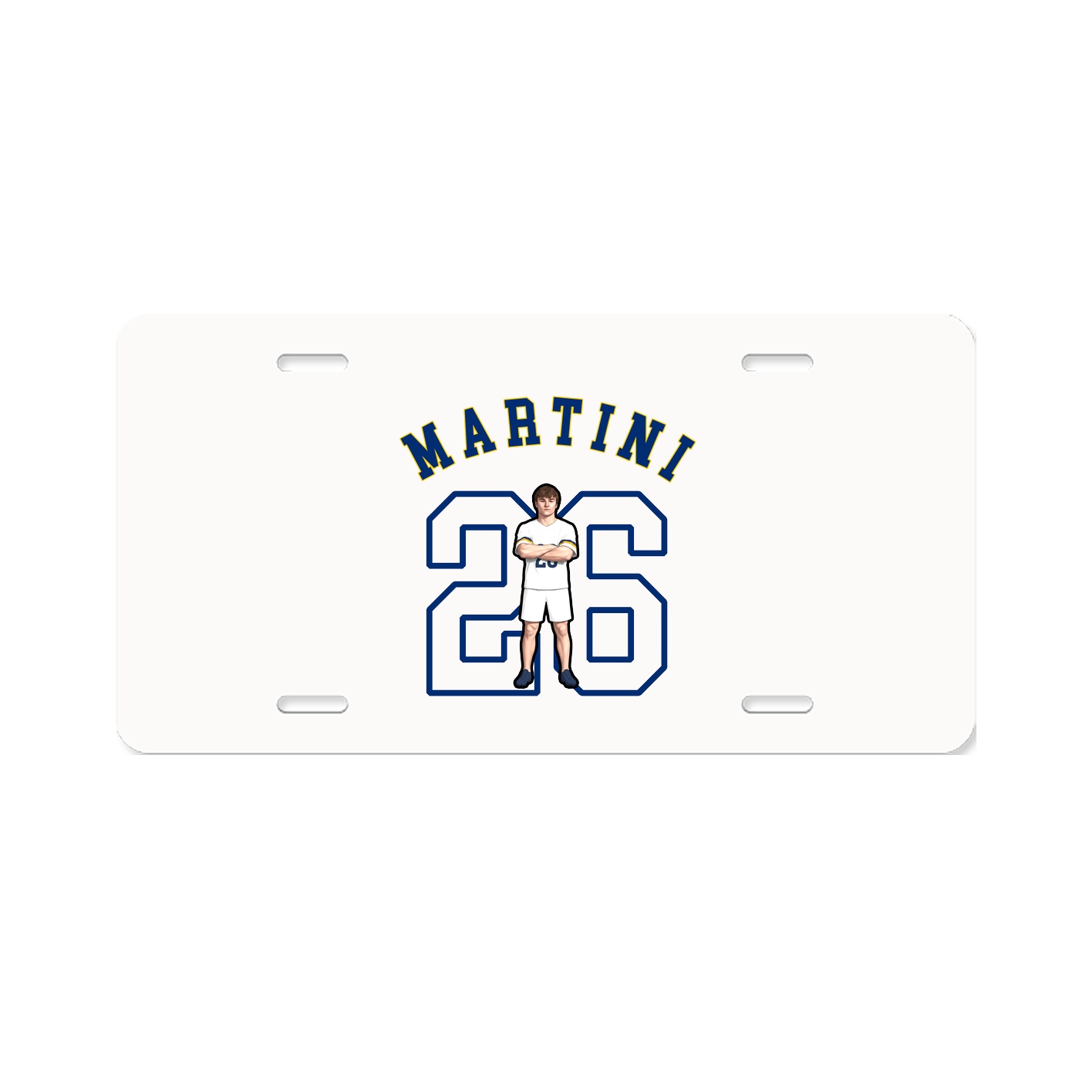 License Plate — Shirsey Arch in Classic