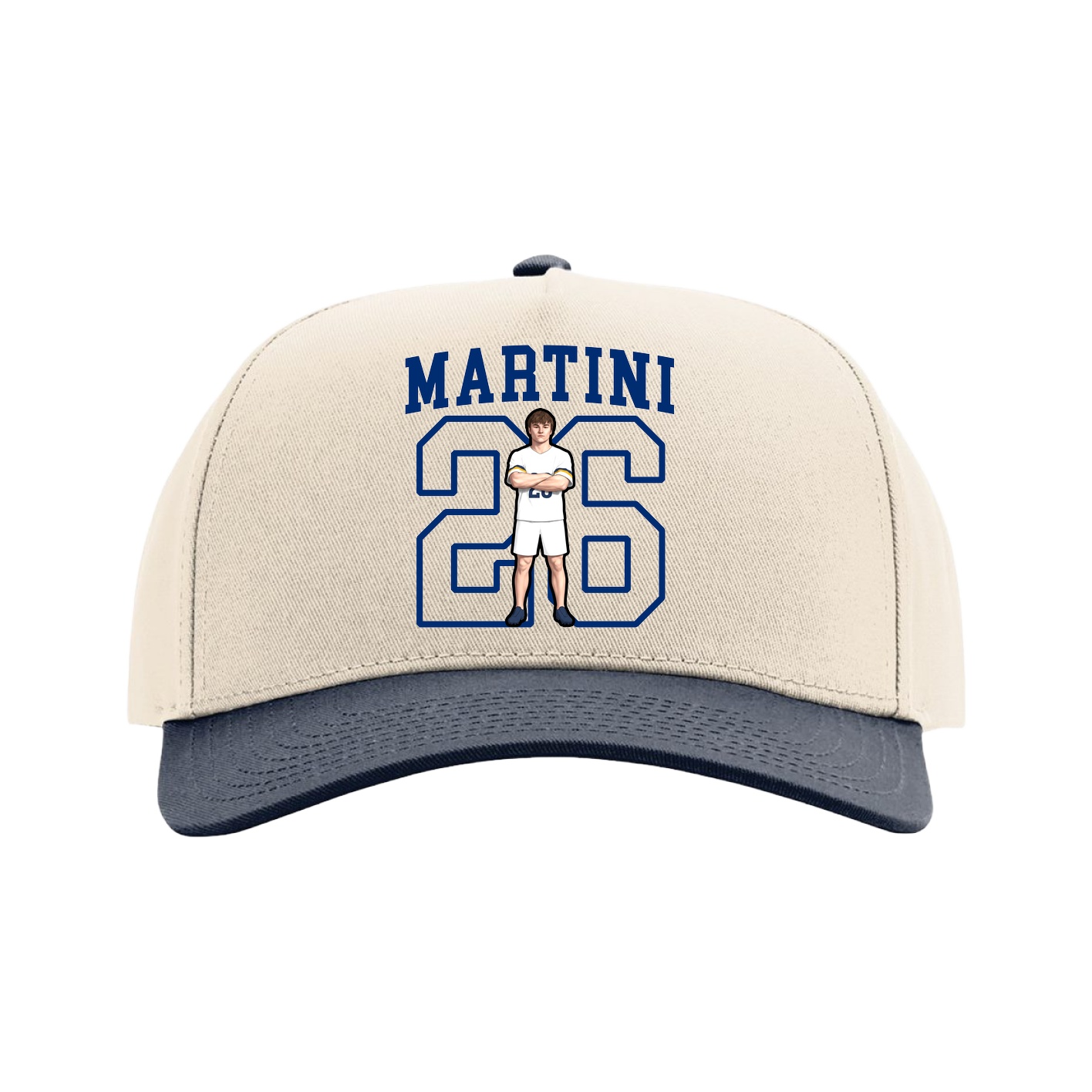 Full Fabric Five-Panel Champ Cap