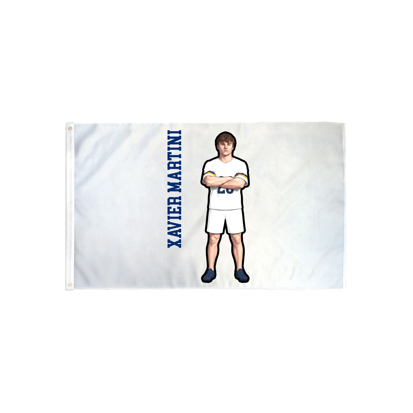 3x5 Flag — Name Vertical in Classic