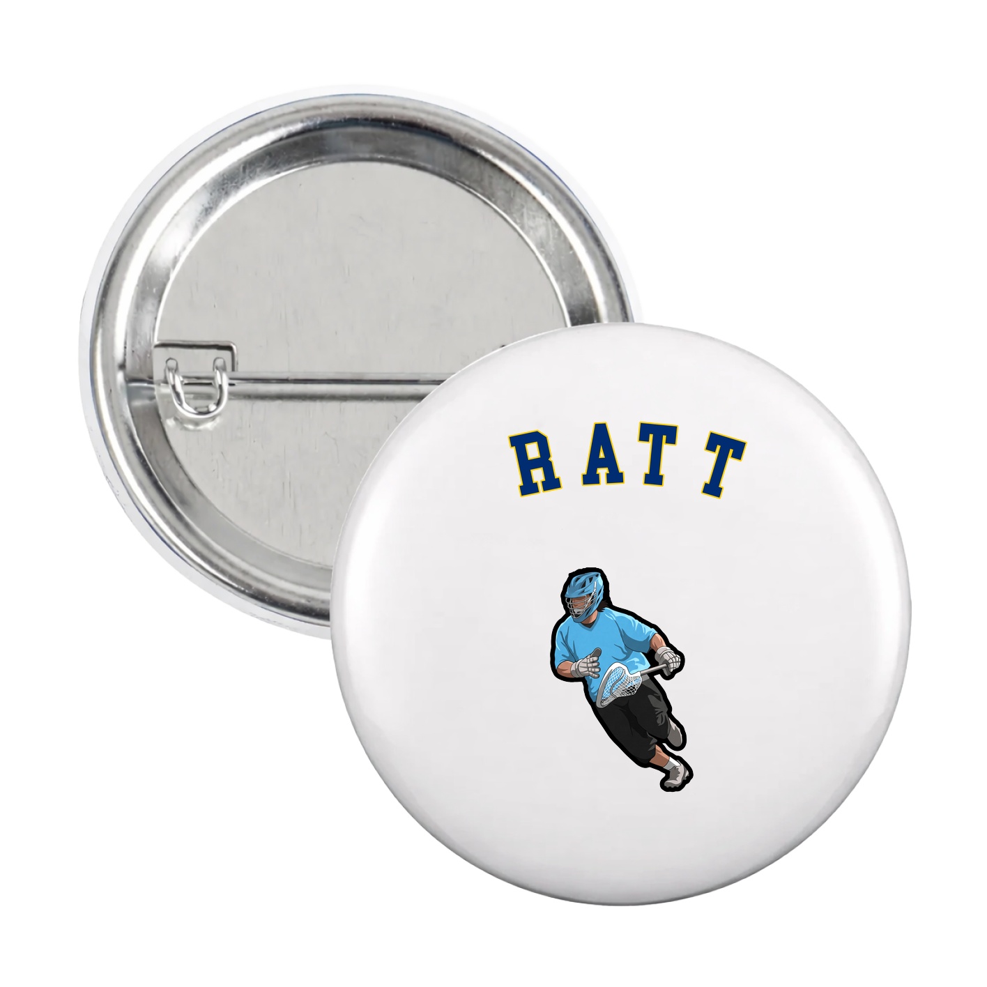 Game Day Button — Shirsey Arch in White