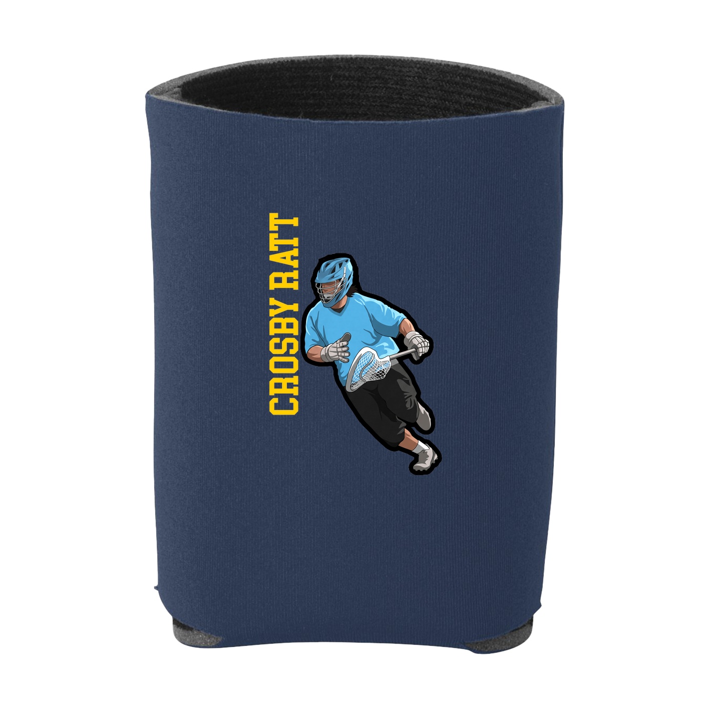 Can Holder — Name Vertical in Navy