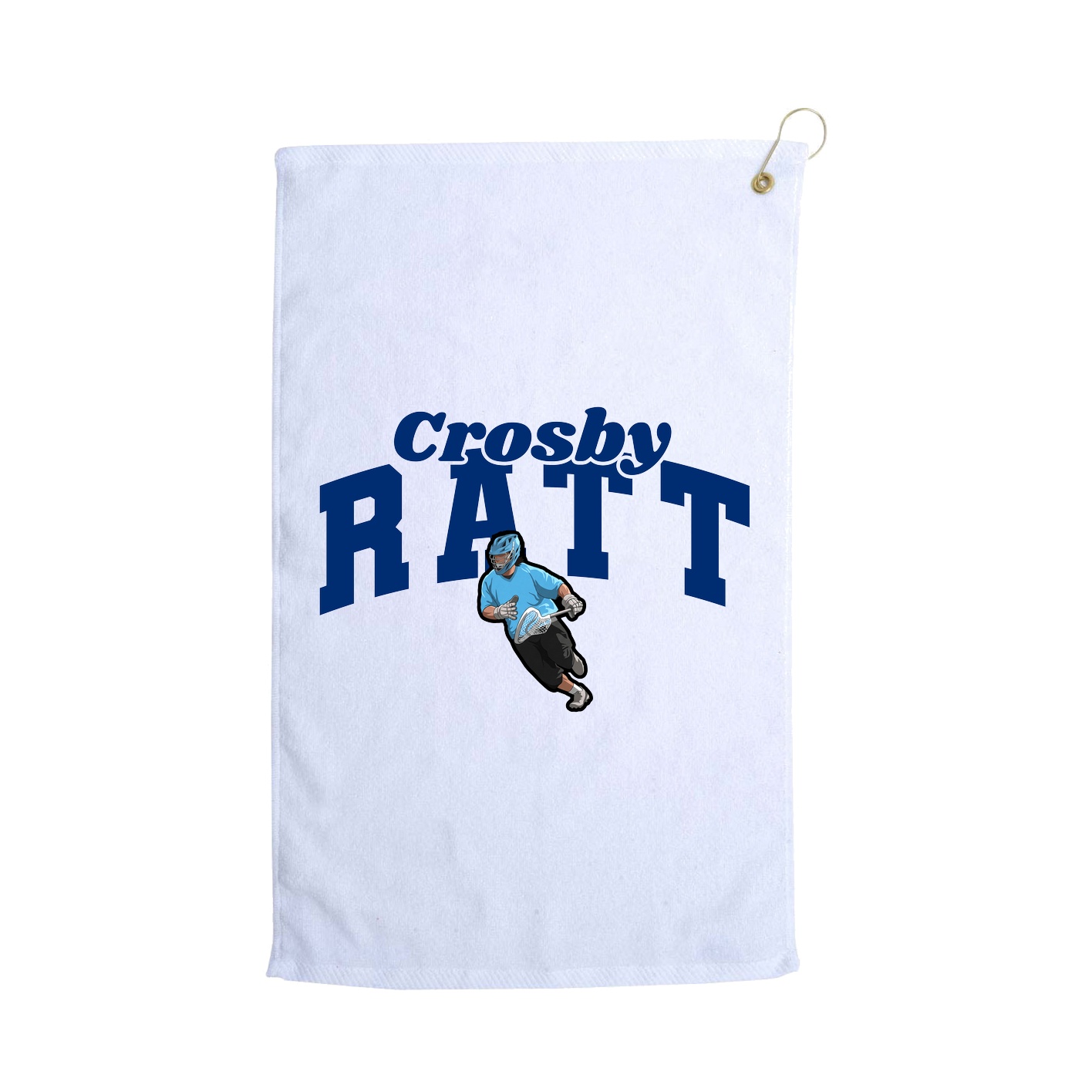 Golf Towel — Signature Arch in White