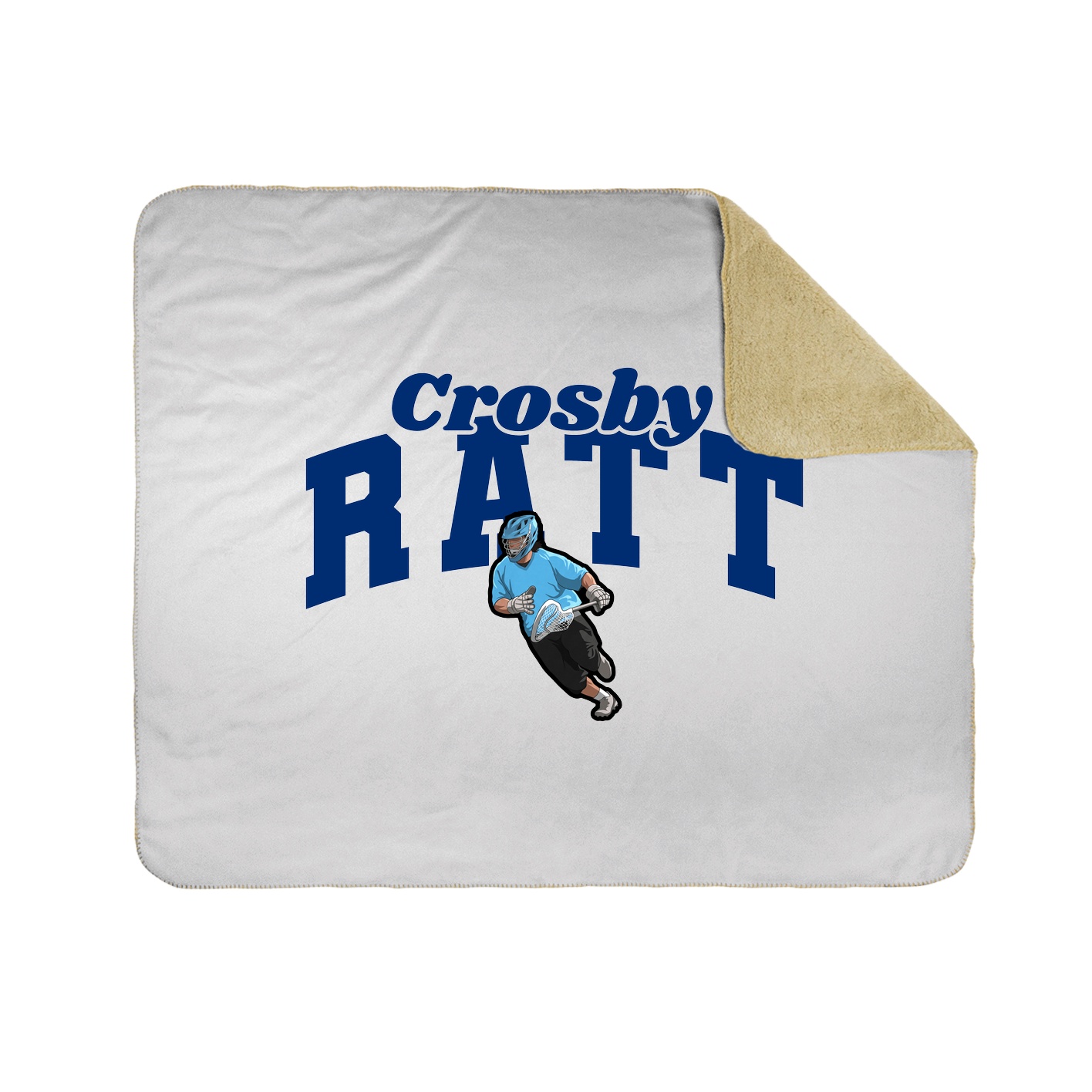 Throw Blanket — Signature Arch in White