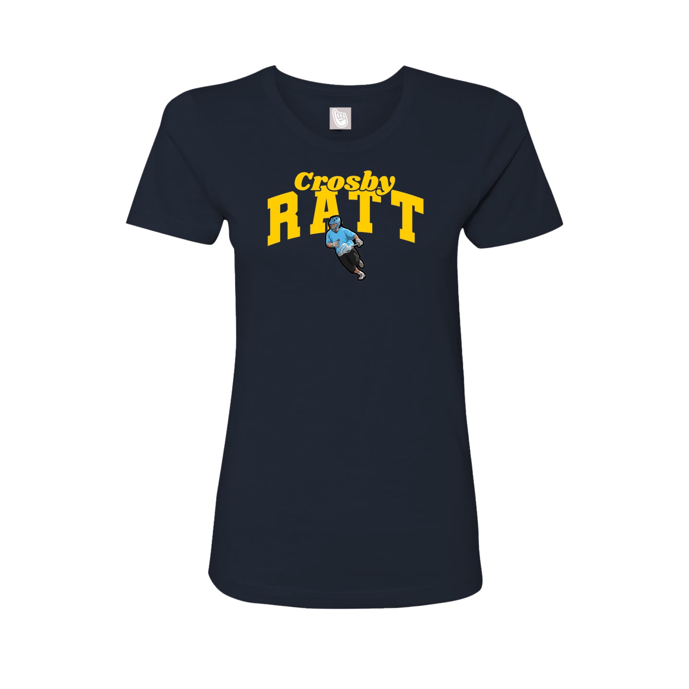 Womens Tee — Signature Arch in Navy