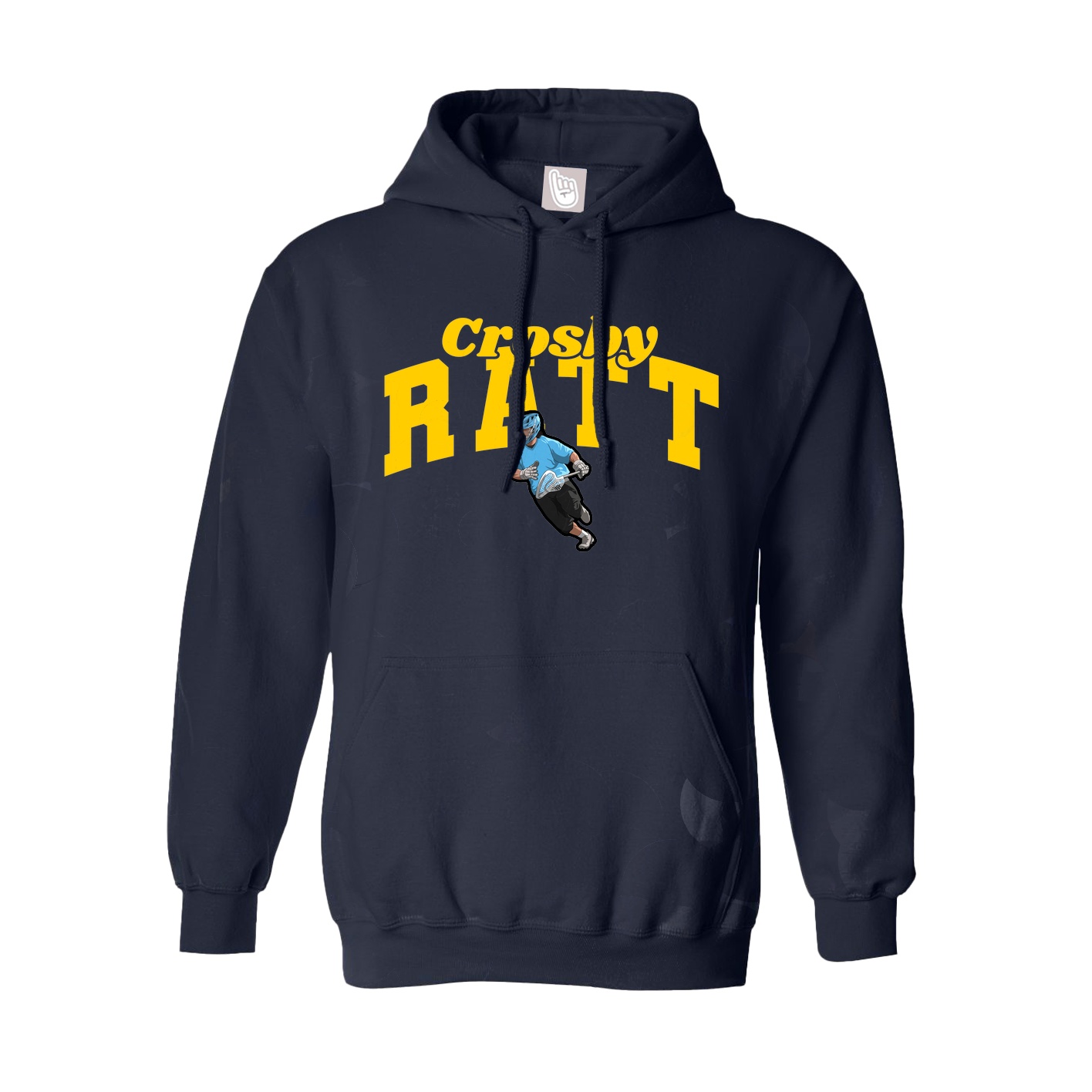 Hoodie — Signature Arch in Navy