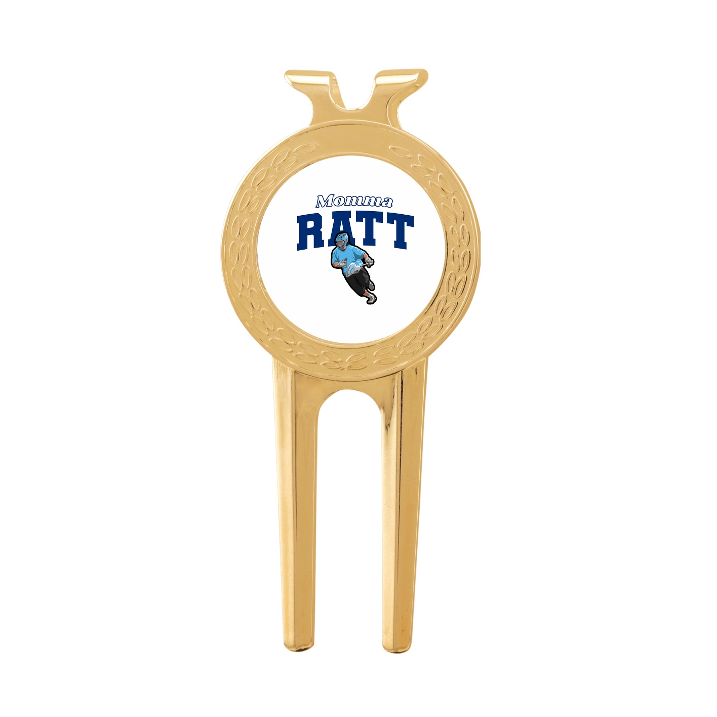 Divot Tool with Ball Marker — Mothers Day Block in Classic