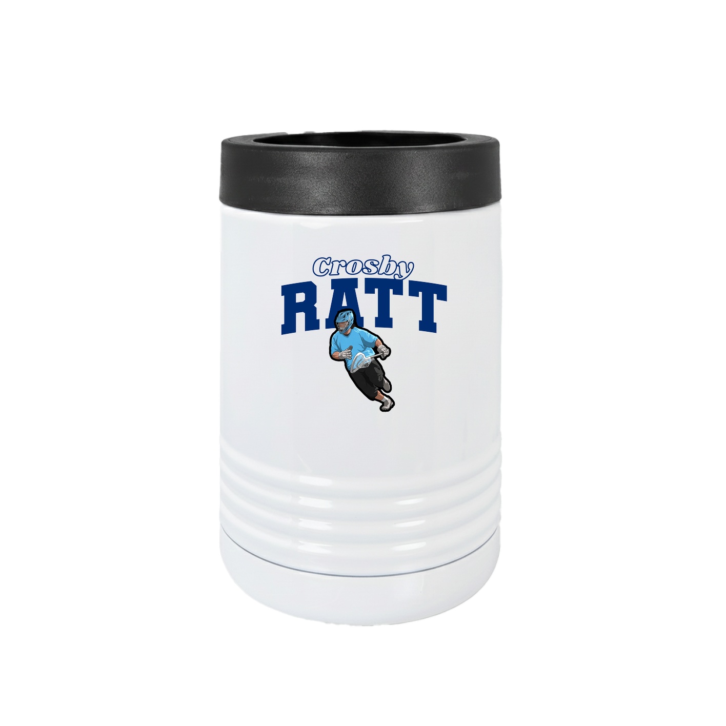 Beverage Holder — Name Arch in White
