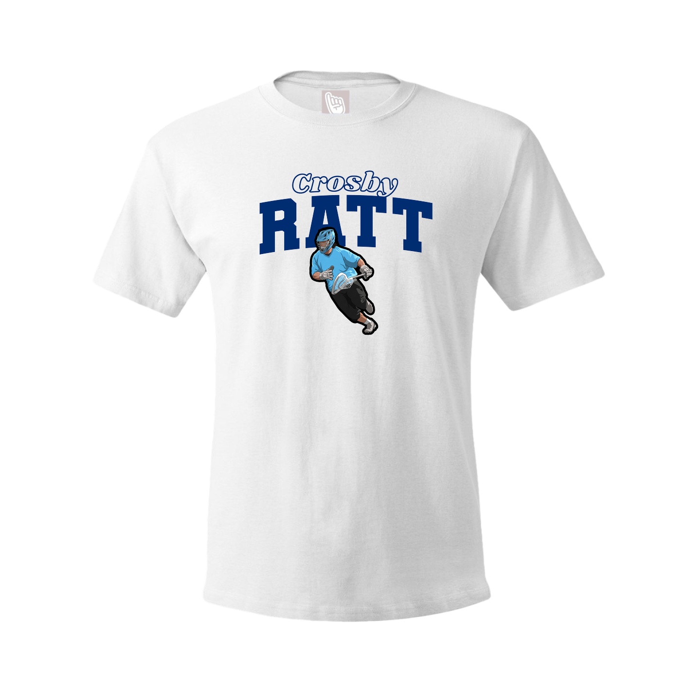 Tee — Name Arch in White