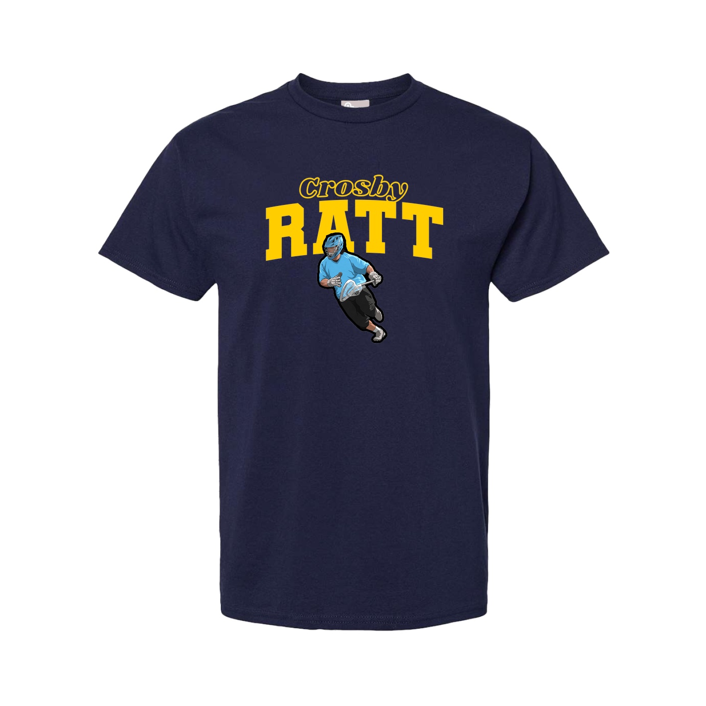 Youth Tee — Name Arch in Navy