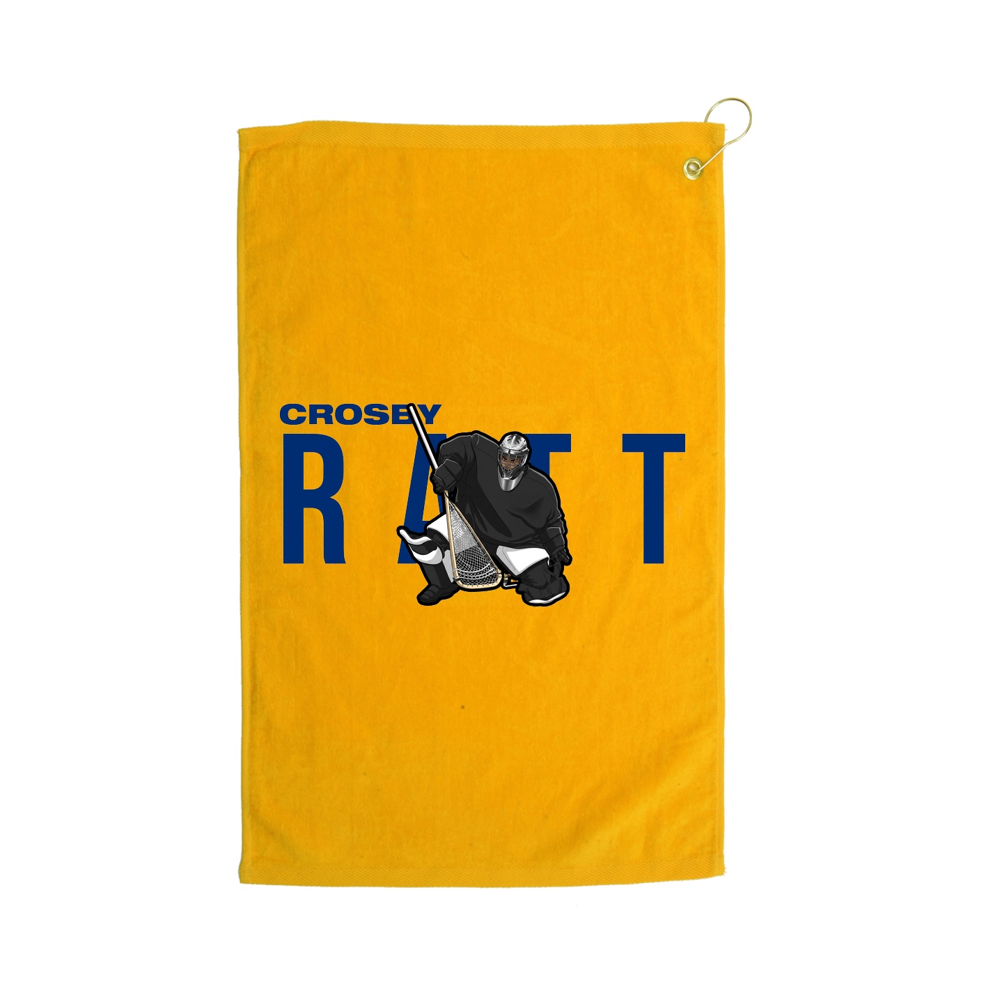 Golf Towel — Player Name in Gold