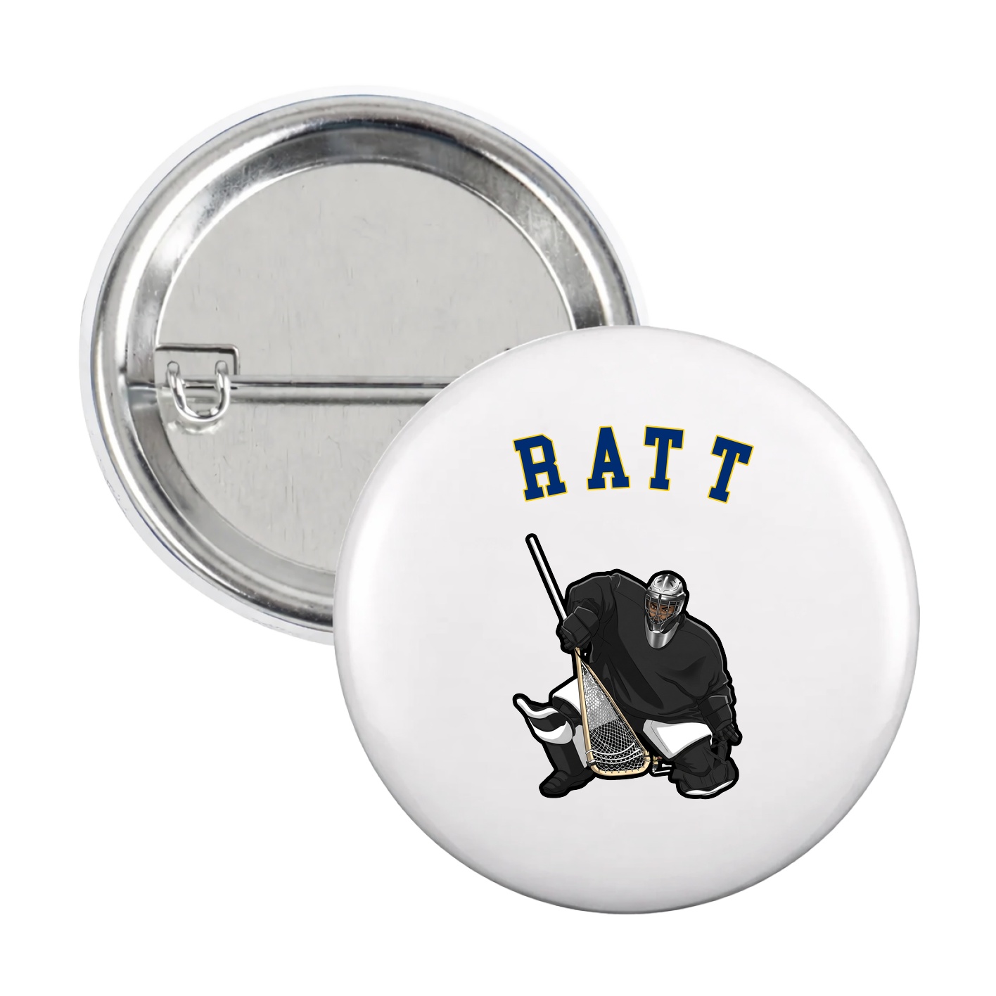 Game Day Button — Shirsey Arch in White