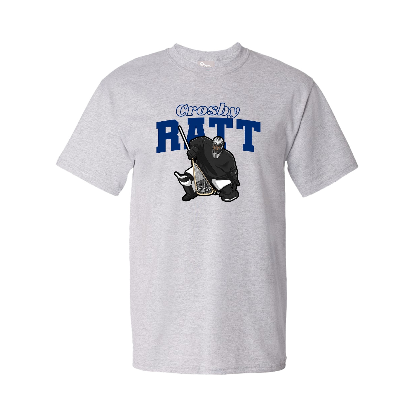 Youth Tee — Name Arch in Grey