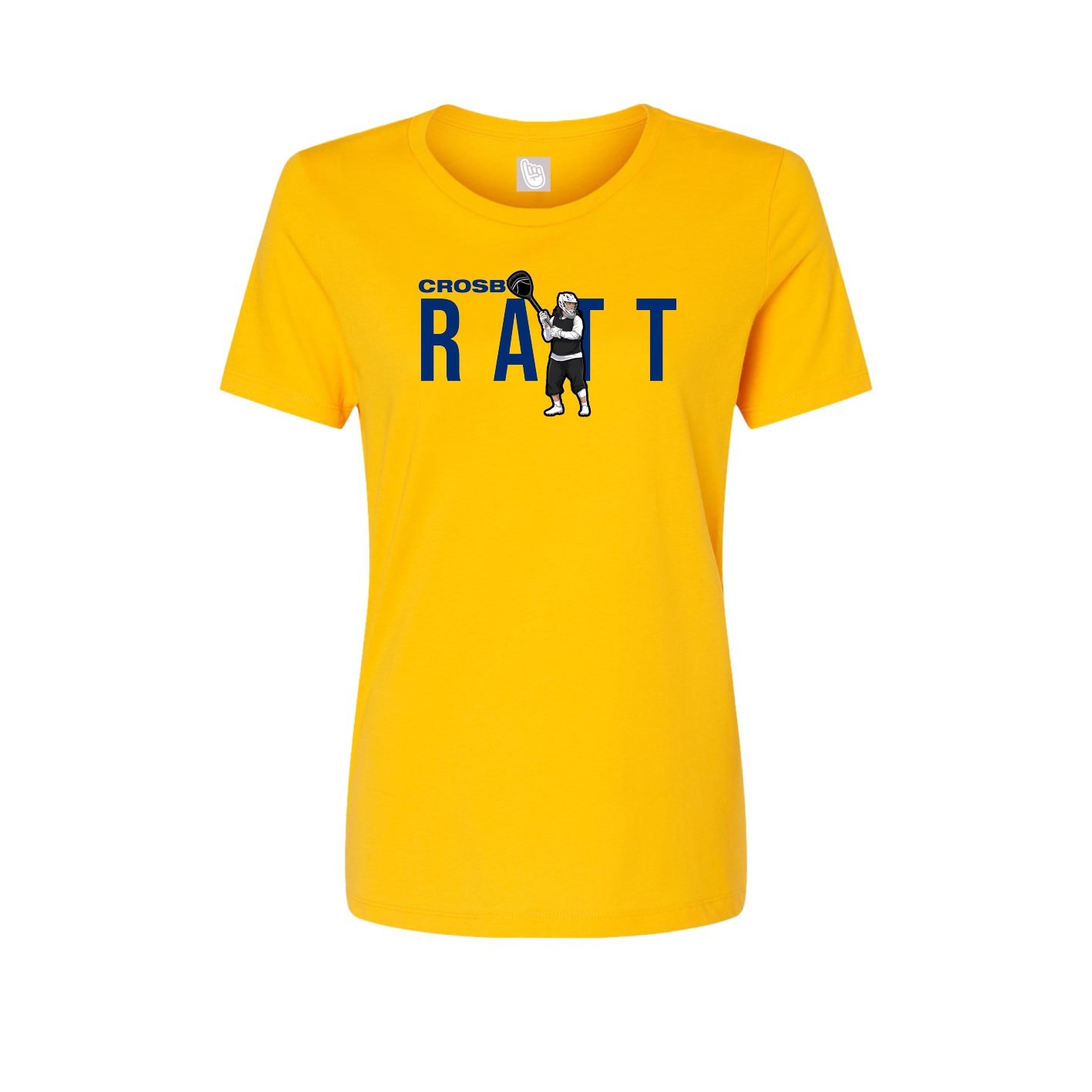 Womens Tee — Player Name in Gold
