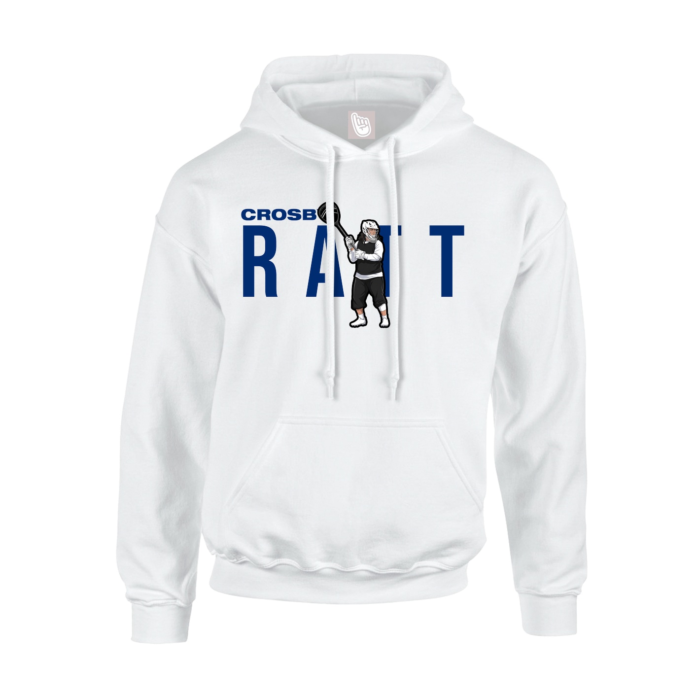 Youth Hoodie — Player Name in White