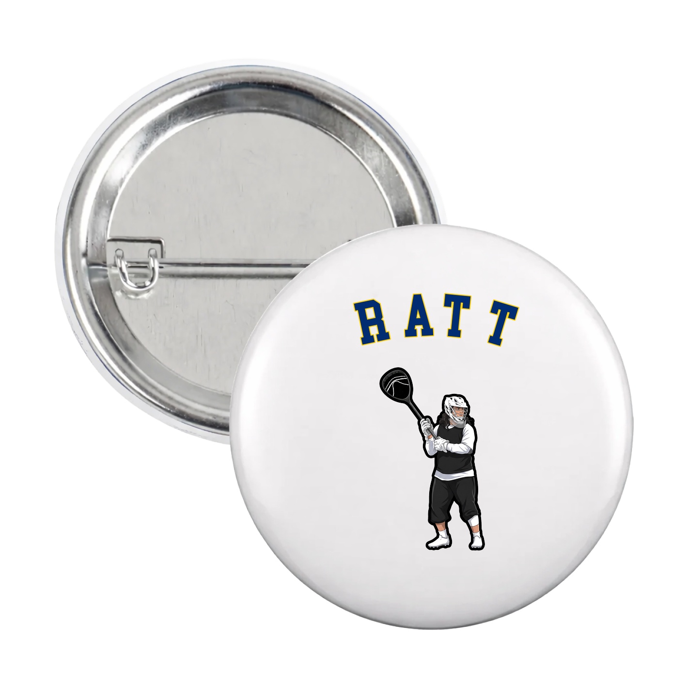 Game Day Button — Shirsey Arch in White