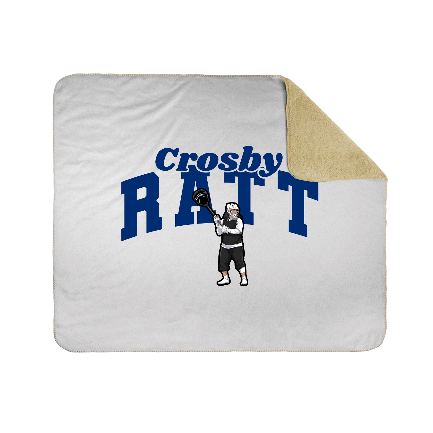 Throw Blanket — Signature Arch in White