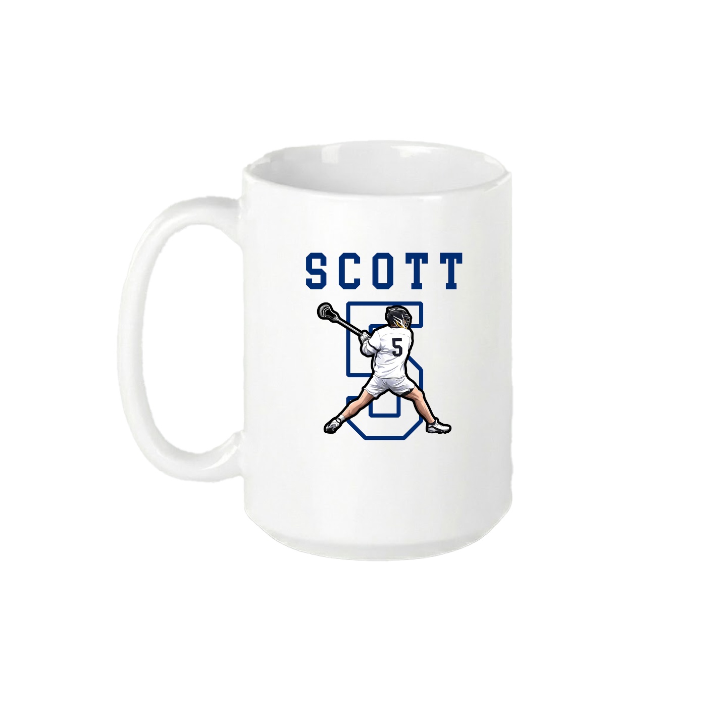 15oz Coffee Mug — Shirsey in White
